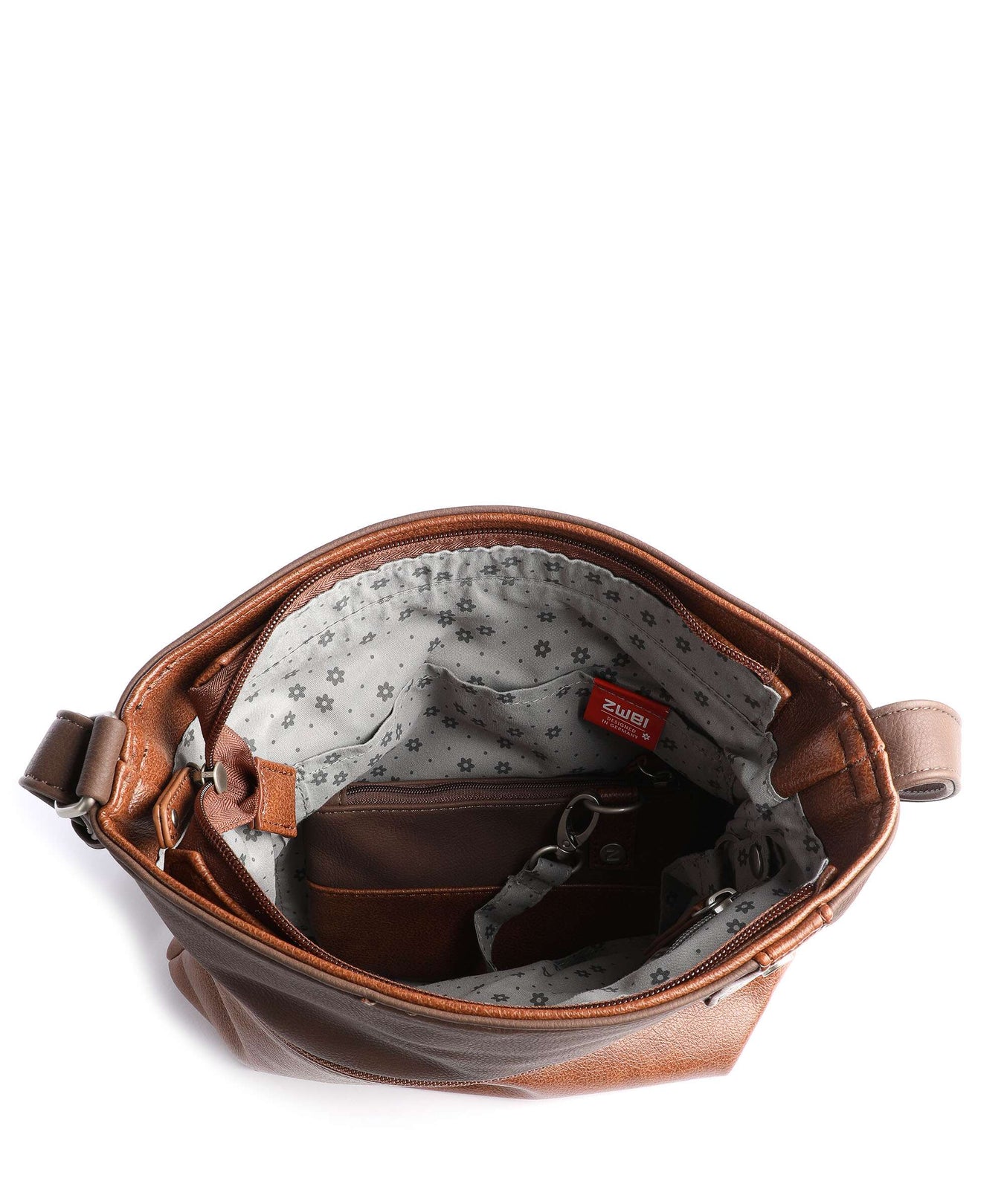 Zwei Jana J10 Shoulder bag cognac