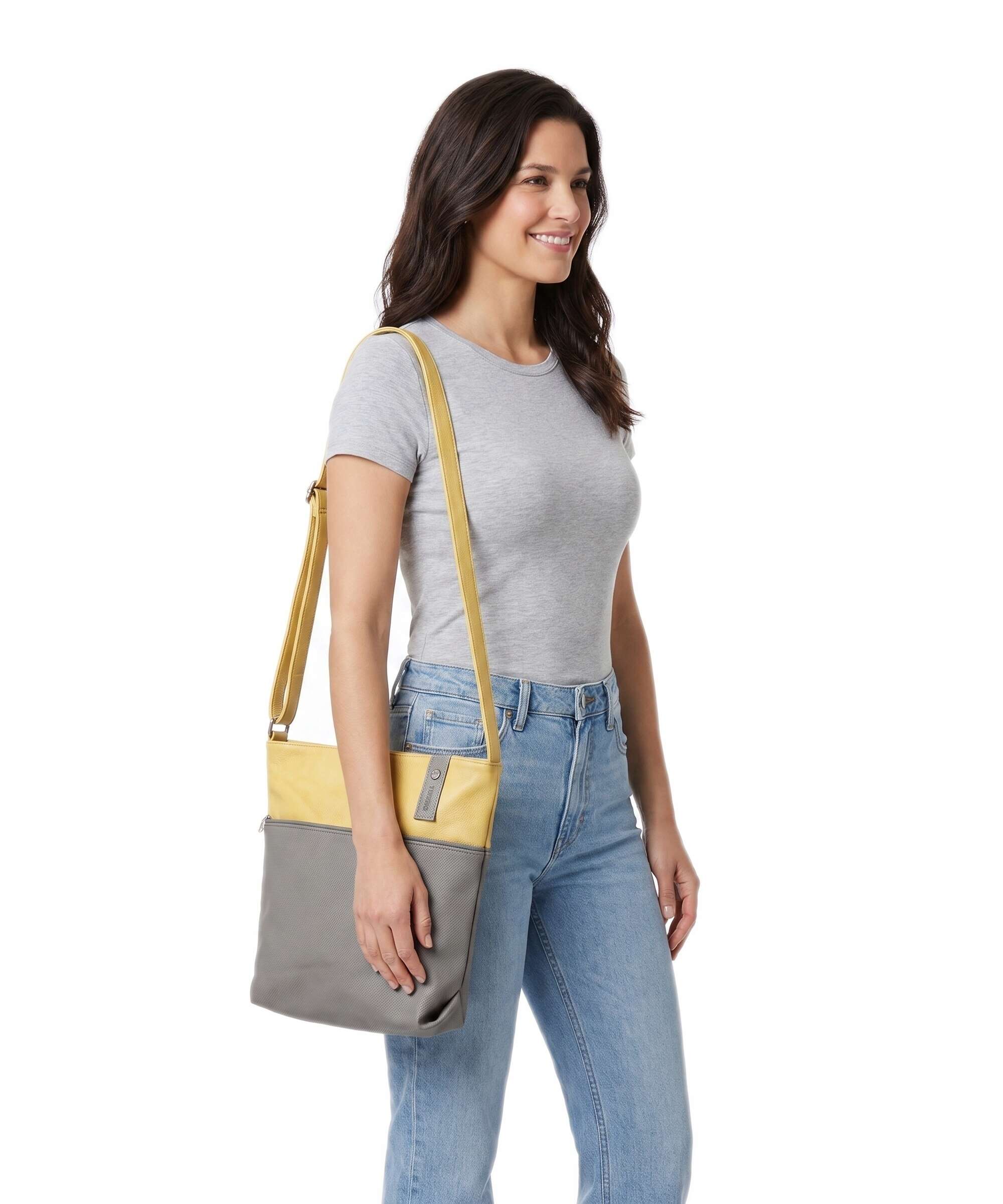 Zwei Jana J10 Shoulder bag lemon