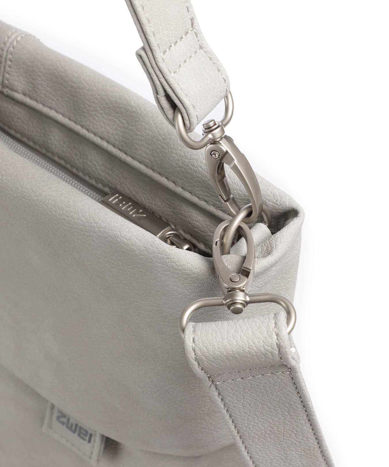 Zwei Mademoiselle.M M12 Hobo bag nubuk ice