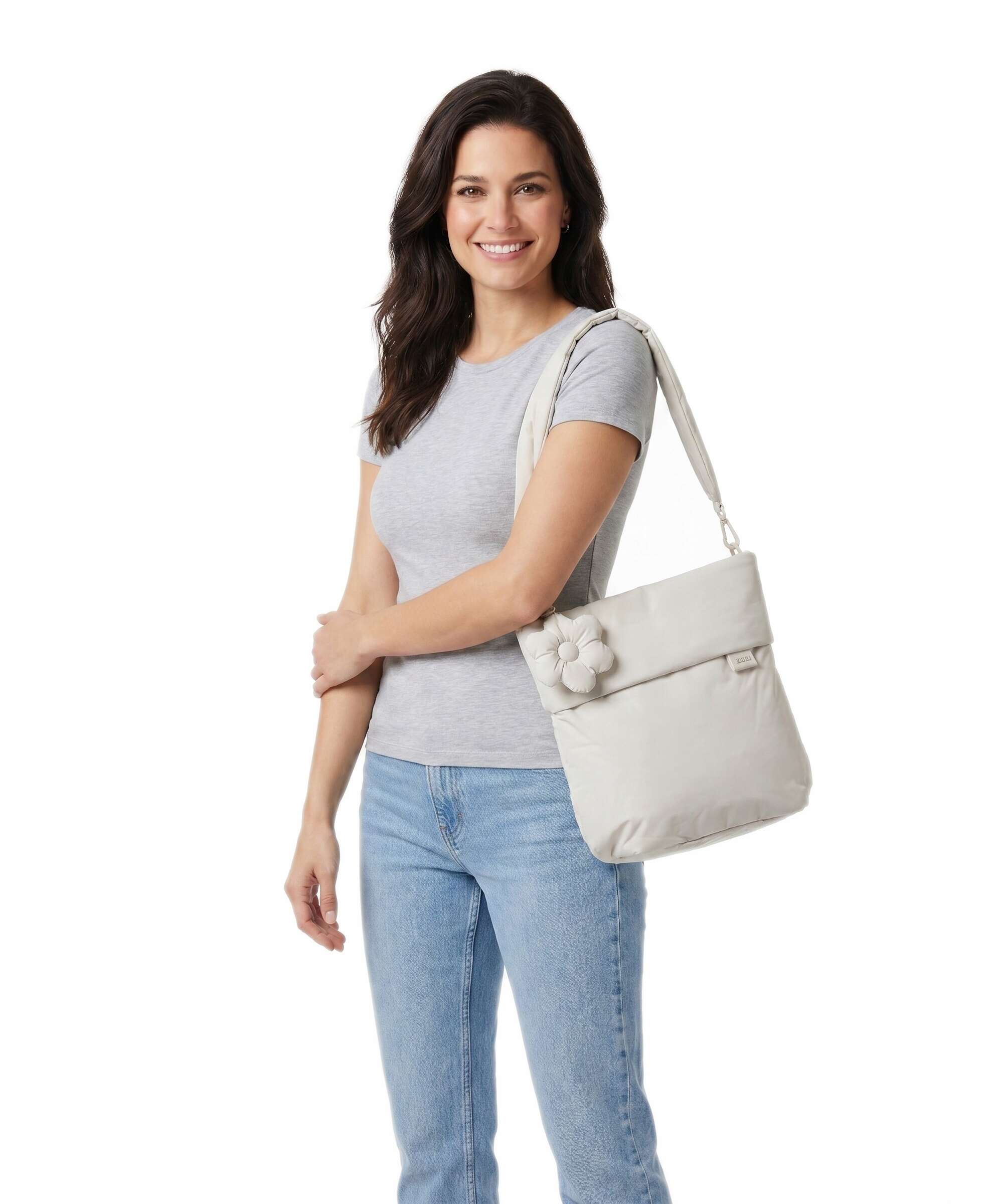 Zwei Hannah HA12 Hobo bag offwhite