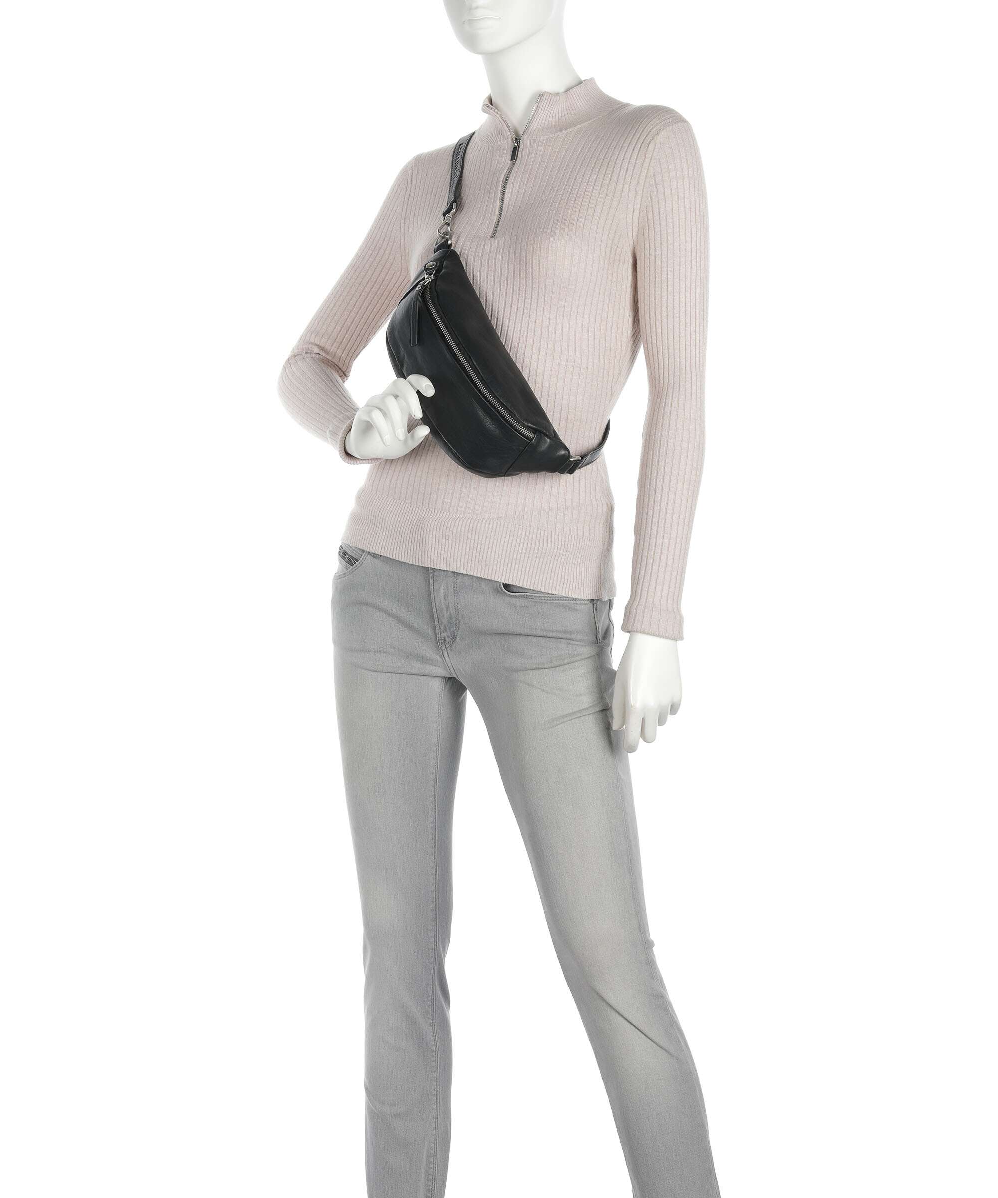 Aunts & Uncles Jamie's Orchard Bilberry Belt bag jet black