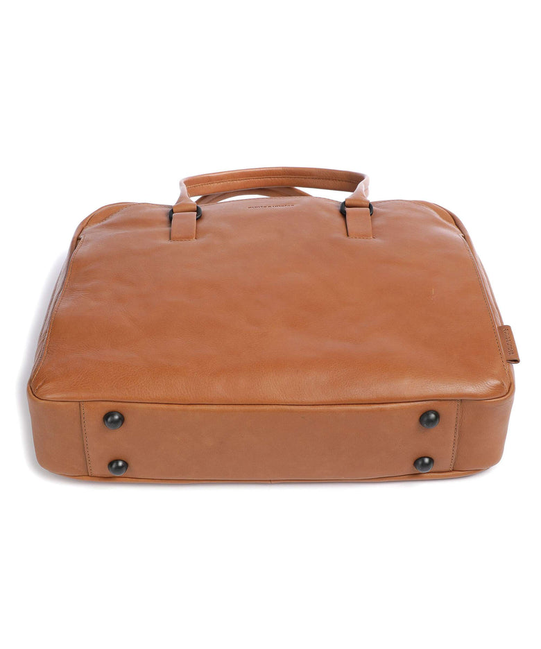 Aunts & Uncles Grandma's Luxury Club Mrs. Quince Pie Briefcase caramel