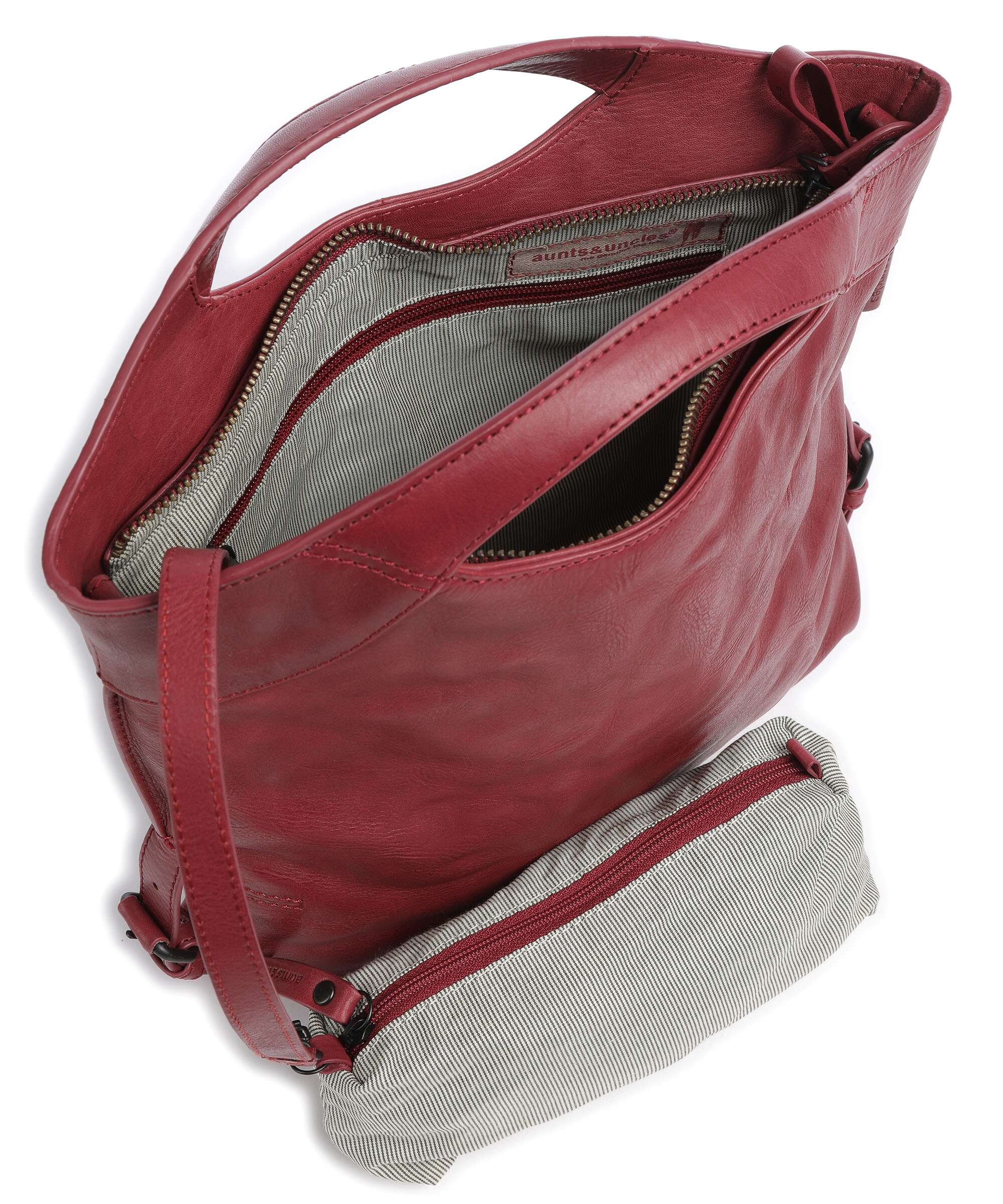 Aunts & Uncles Grandma's Luxury Club Mrs. Pop Corn Handbag bohemian red 