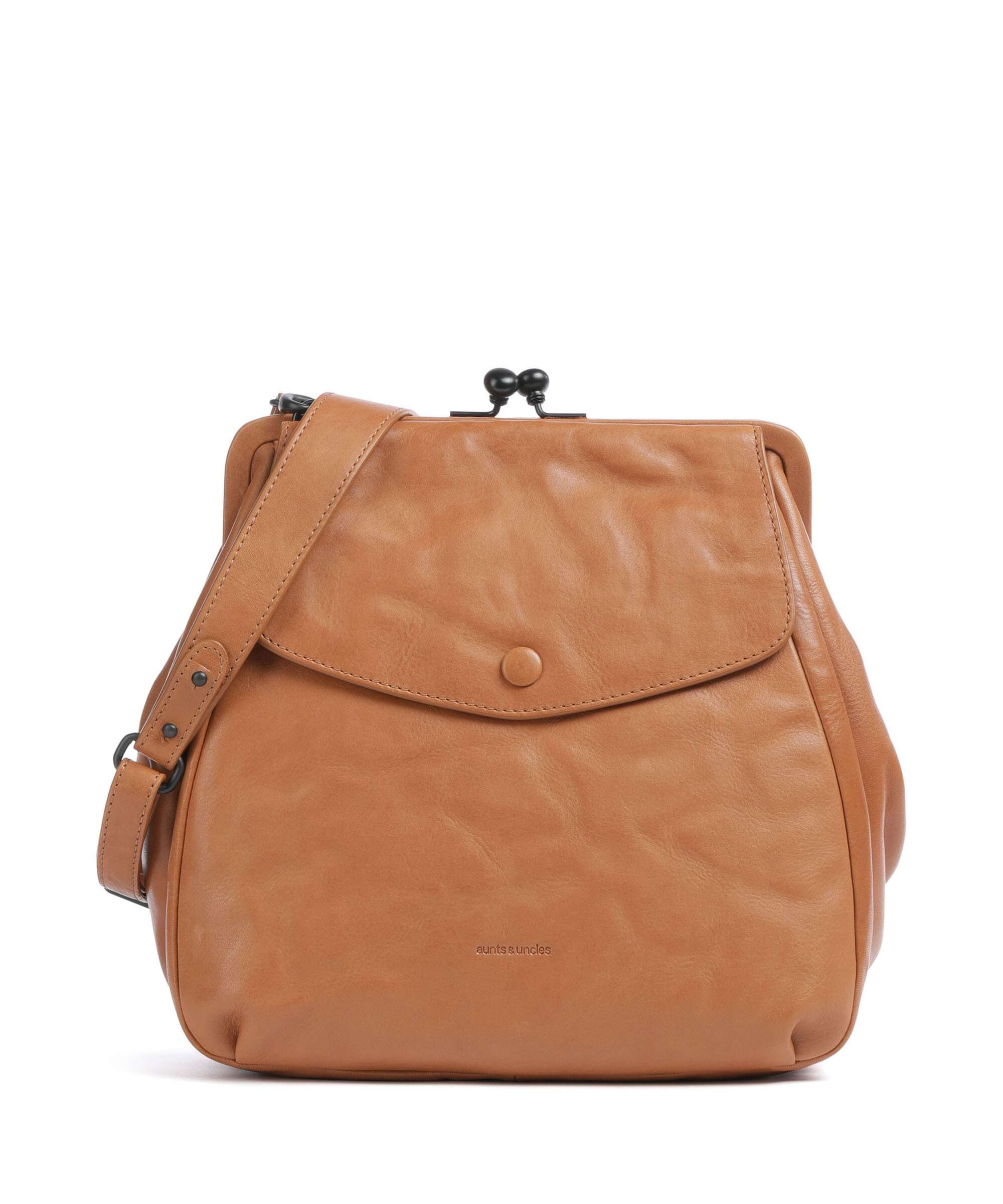 Aunts & Uncles Grandma's Luxury Club Mrs. Mousse Shoulder bag caramel