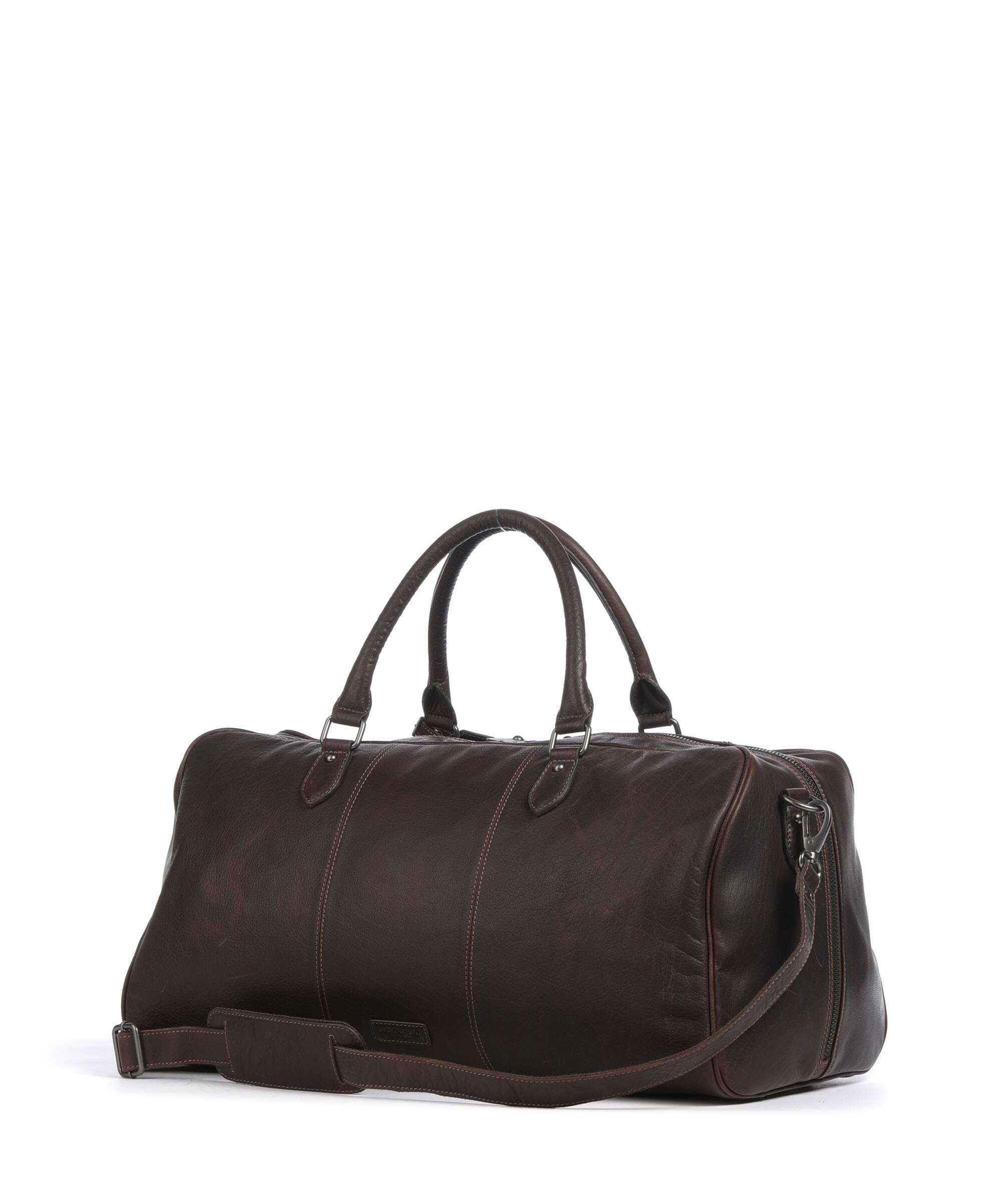Jack Kinsky Porto 4 Weekend bag mokka
