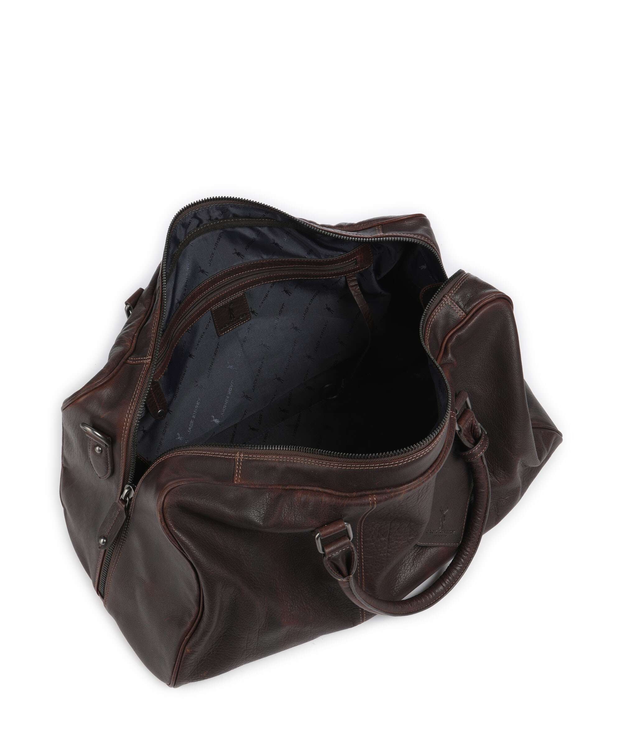 Jack Kinsky Porto 4 Weekend bag mokka