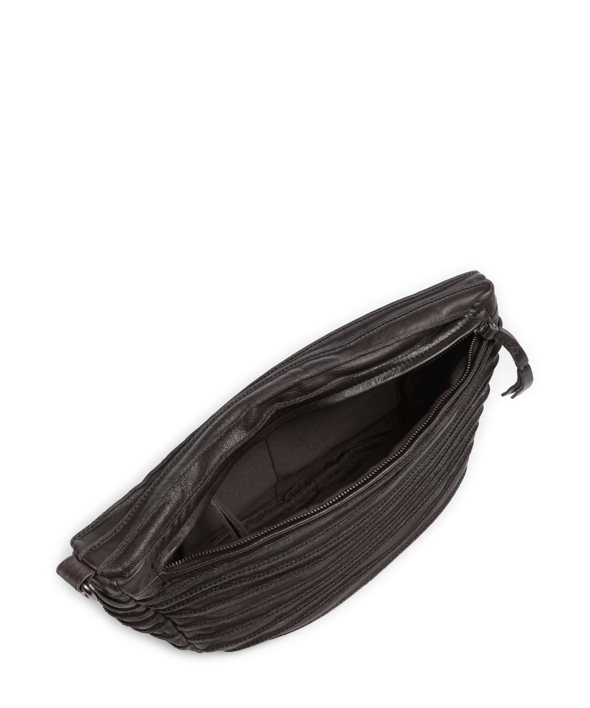 FredsBruder Check My Bag Mini Crossbody bag brown
