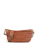 FredsBruder Check My Bag mini Taška cez rameno dark caramel