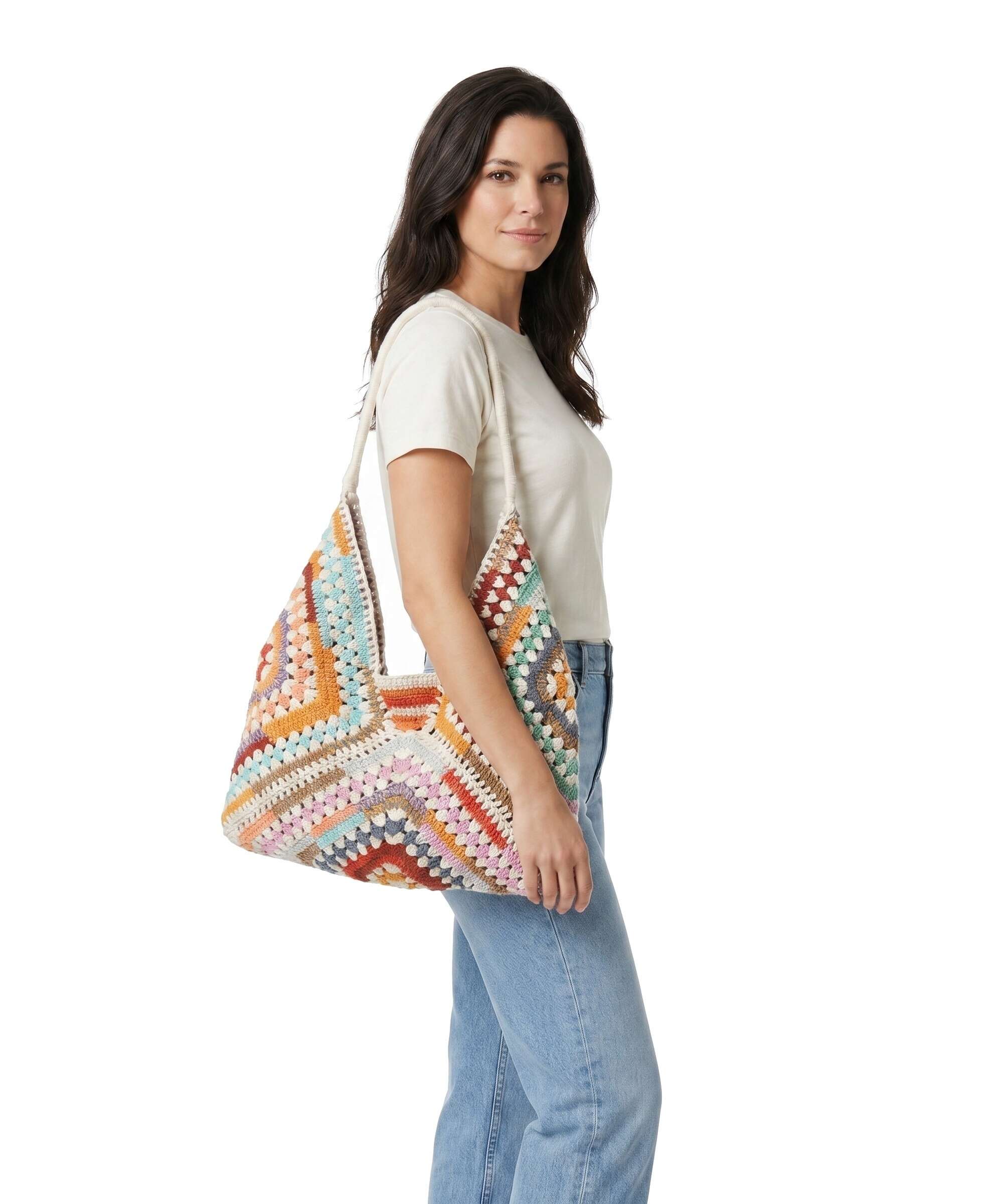 Anokhi Hobo bag rainbow