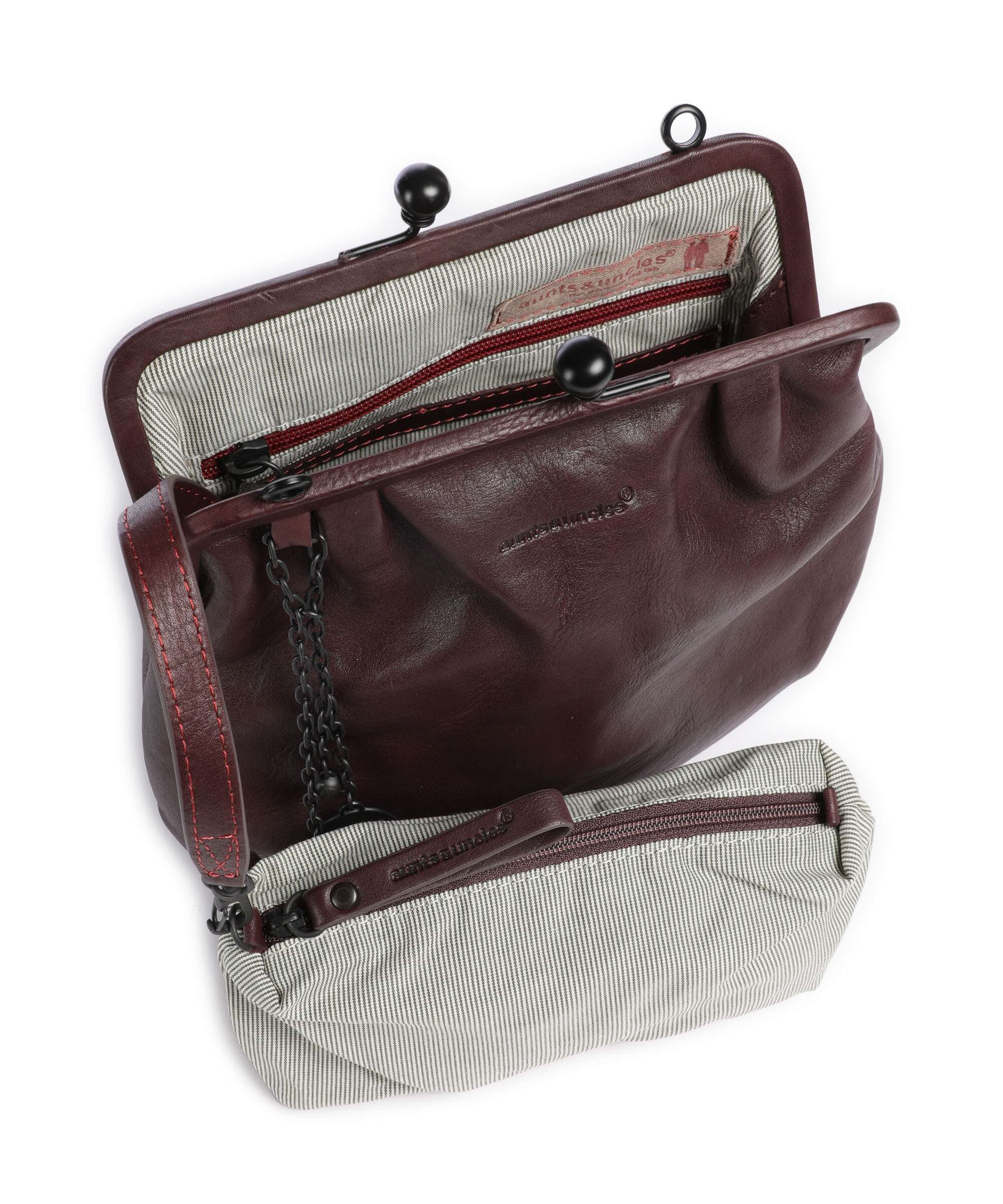 Aunts & Uncles Grandma's Luxury Club Mrs. Fortune Cookie Crossbody bag burgundy