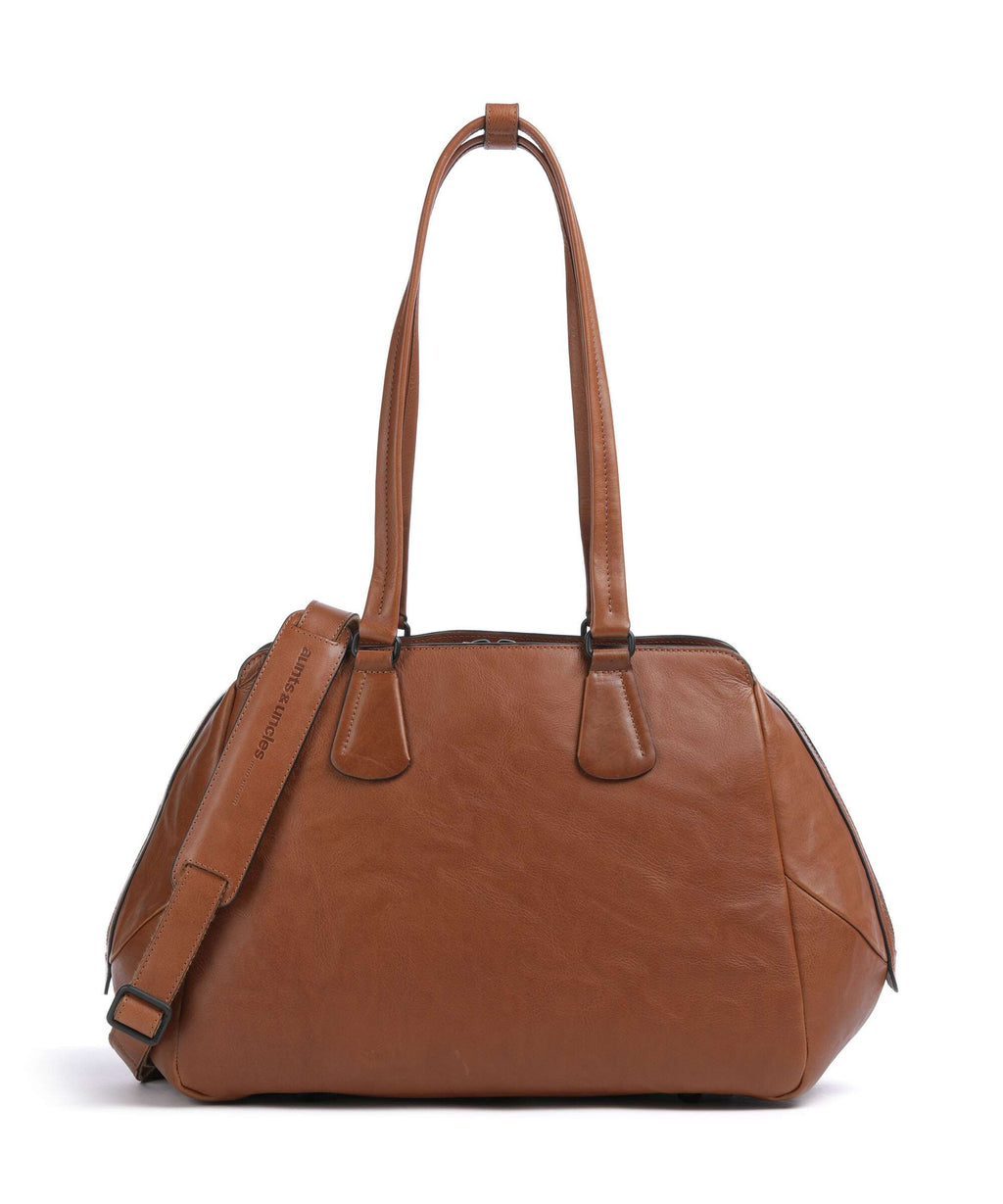 Aunts & Uncles Grandma's Luxury Club Mrs. Poundcake Tote bag caramel