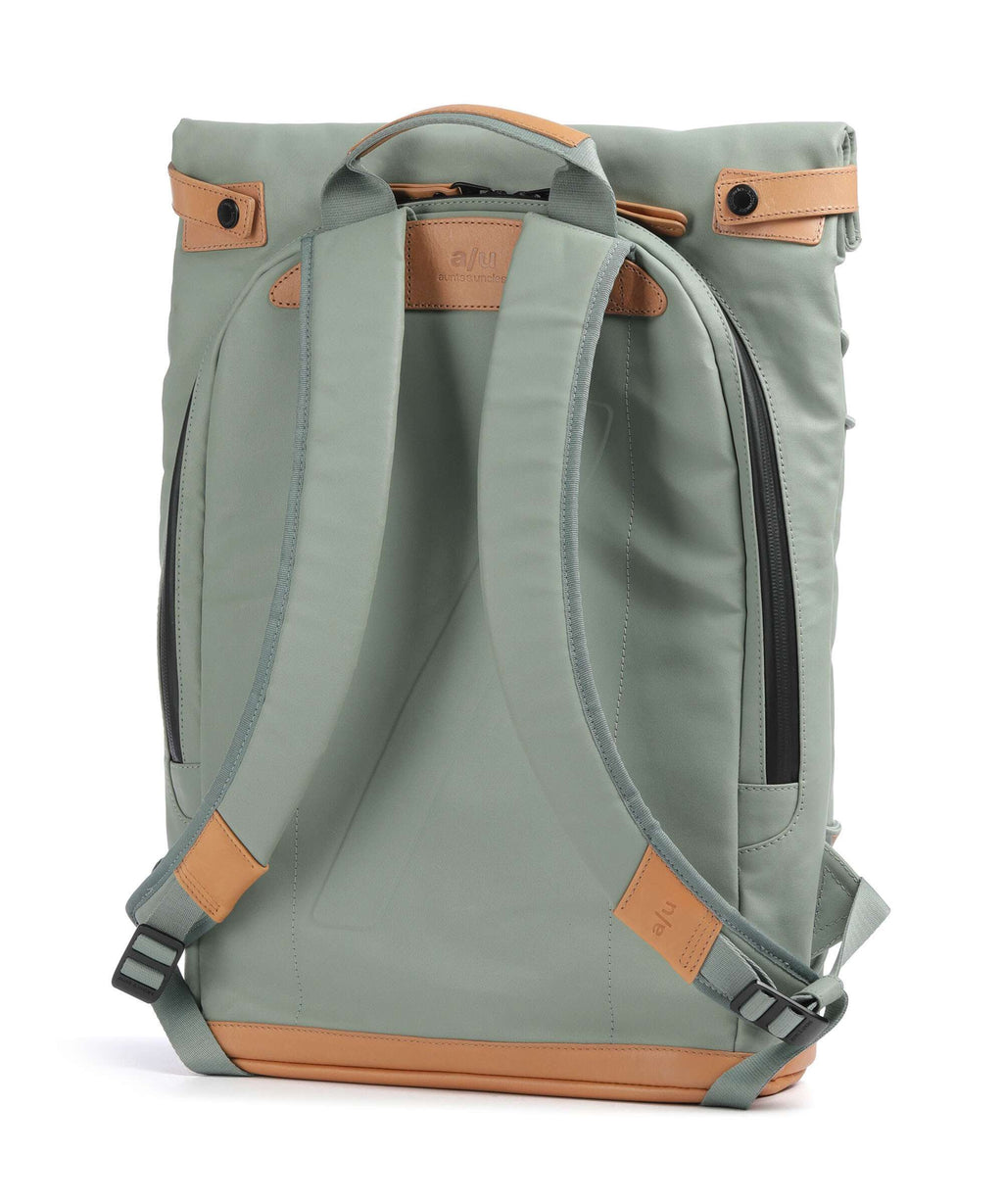 Aunts & Uncles Japan Osaka Rolltop backpack sage green