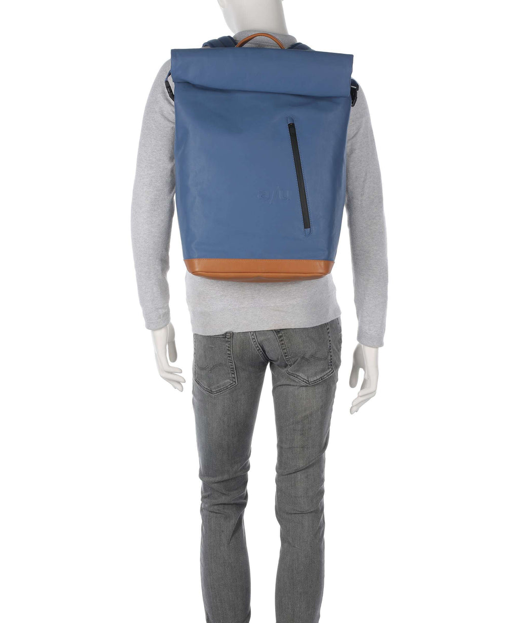Aunts & Uncles Japan Matsuyama Rolltop backpack blue jeans