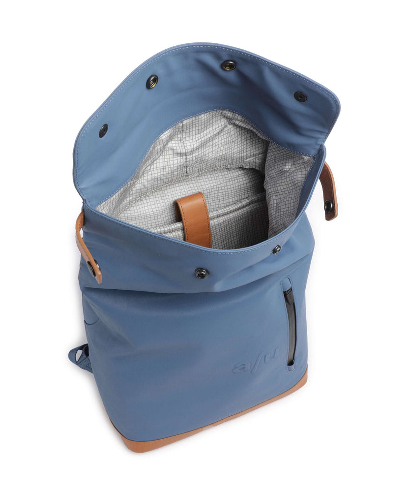 Aunts & Uncles Japan Wakayama Rolltop backpack blue jeans