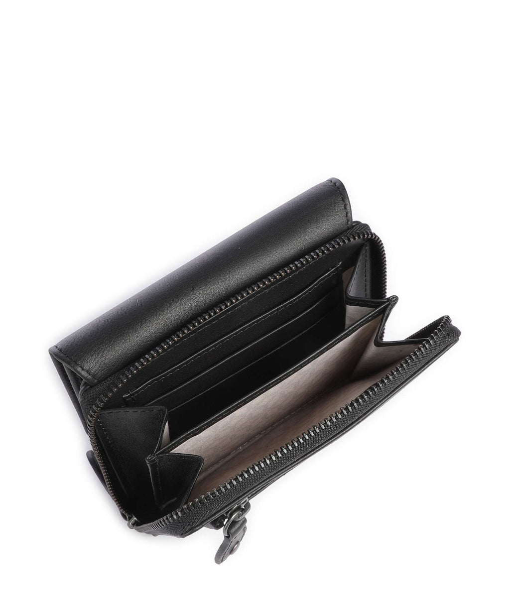 Aunts & Uncles Jamie's Orchard Myrtle Wallet jet black