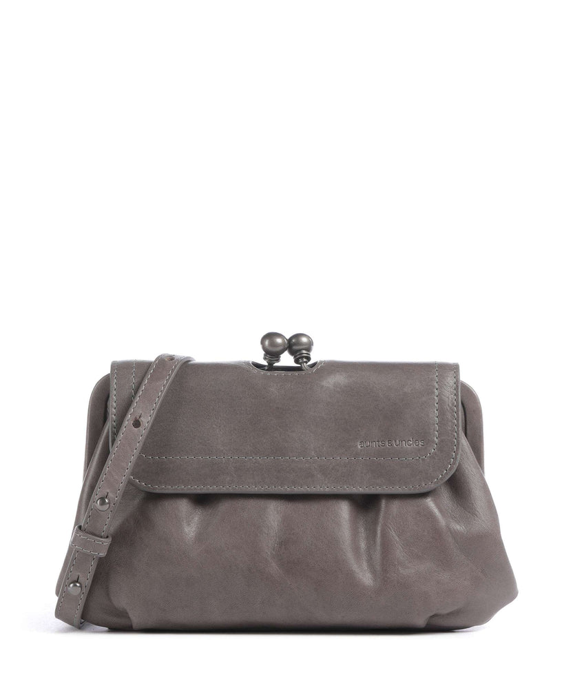 Aunts &amp; Uncles Grandma&#39;s Luxury Club Mrs. Whoopie Pie Crossbody bag oyster grey