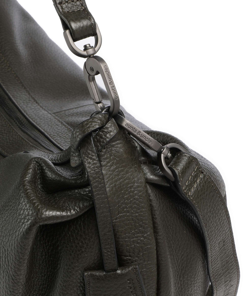 Aunts & Uncles Philocalists Dewdrop Hobo bag ivy green