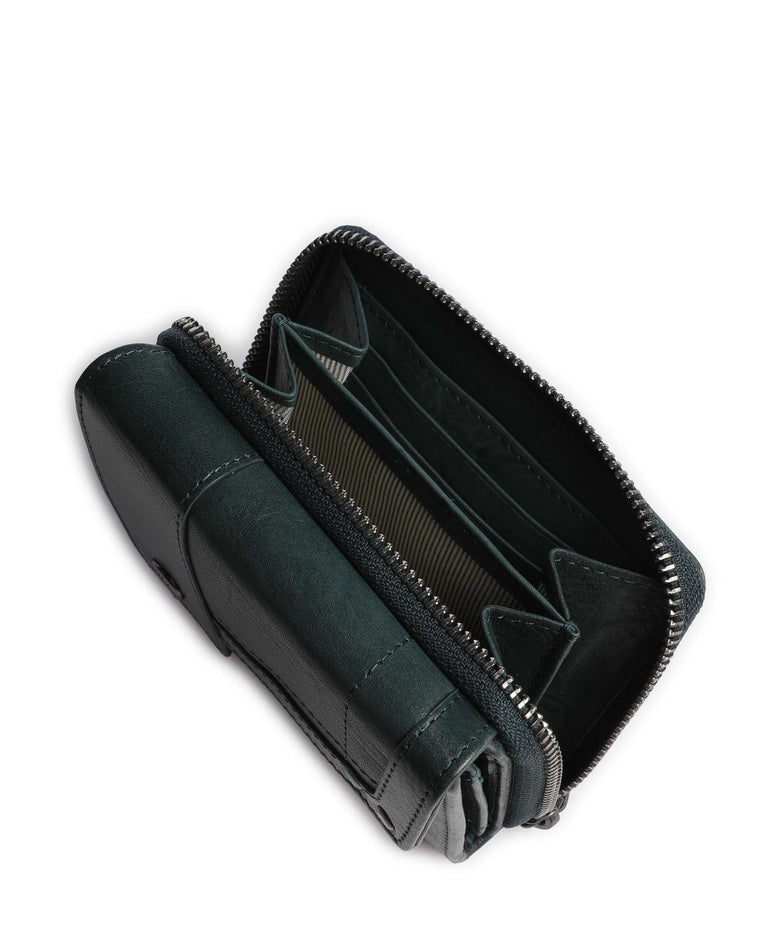 Aunts & Uncles Grandma's Luxury Club Lotta Wallet green jewel
