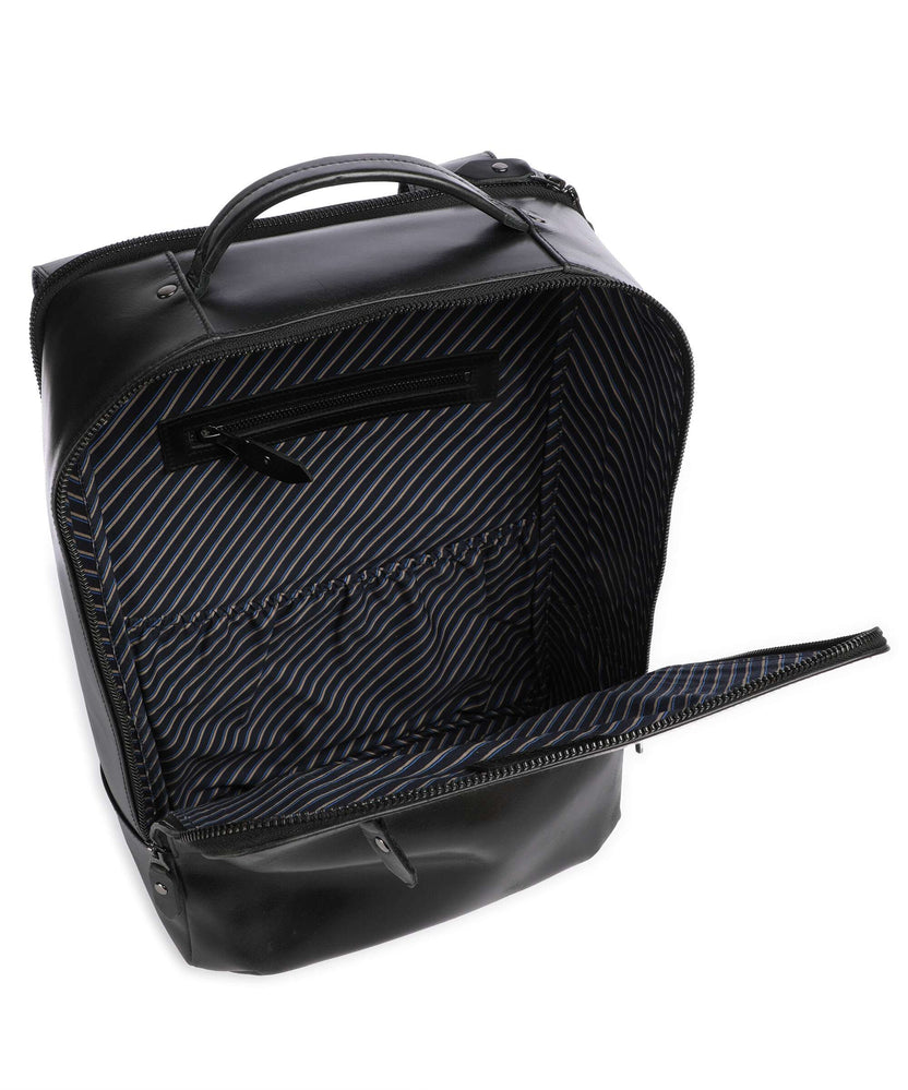 Buckle & Seam Crazy Horse Leon Backpack black