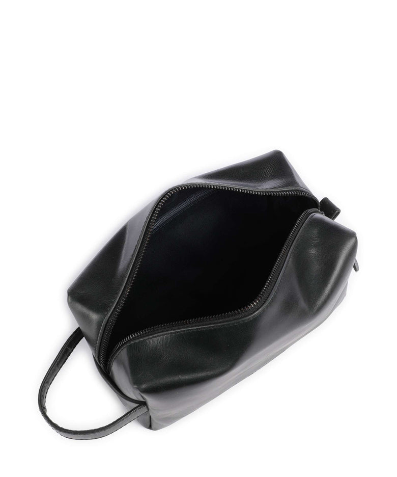 Buckle & Seam Crazy Horse Everest Toiletry bag black