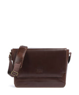 Buckle & Seam Crazy Horse Times Kuriérska taška brown