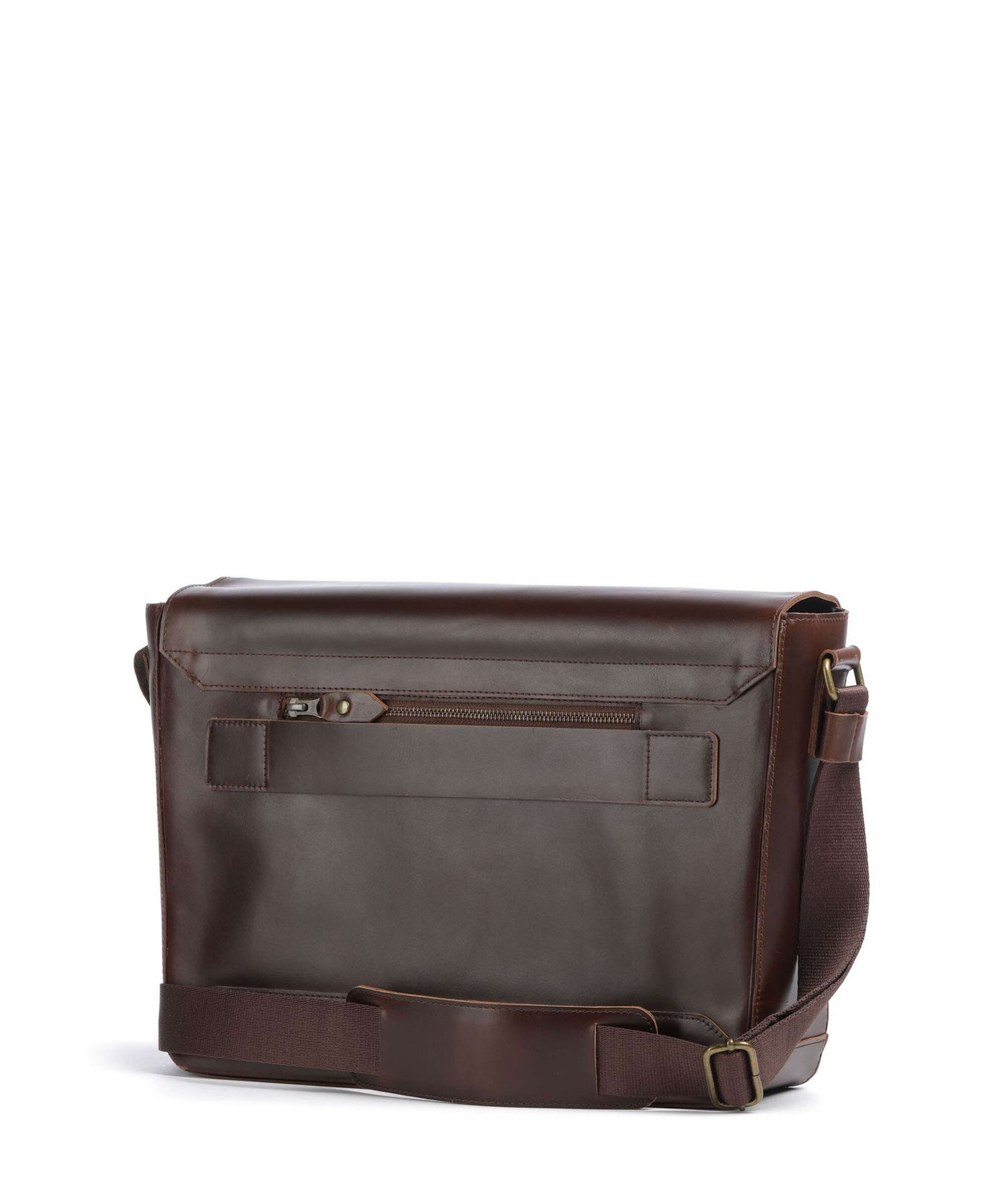 Buckle & Seam Crazy Horse Times Messenger bag brown