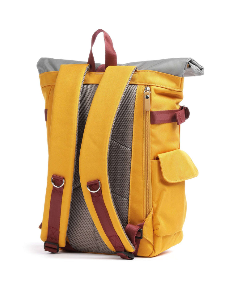 Harvest Label Norikura 2.0 Rolltop backpack mustard 