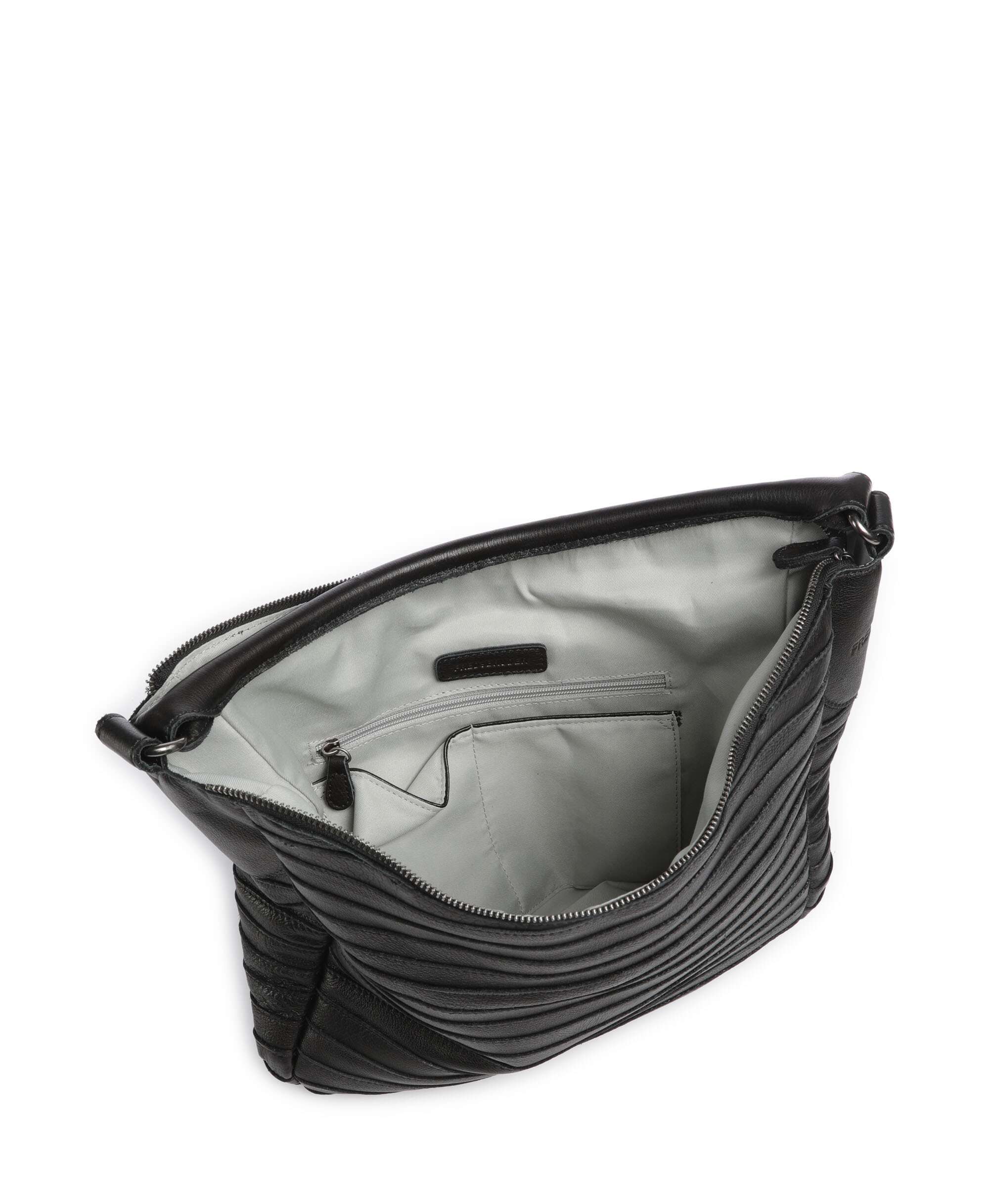 FredsBruder Bestseller Gürteltier S Hobo bag black