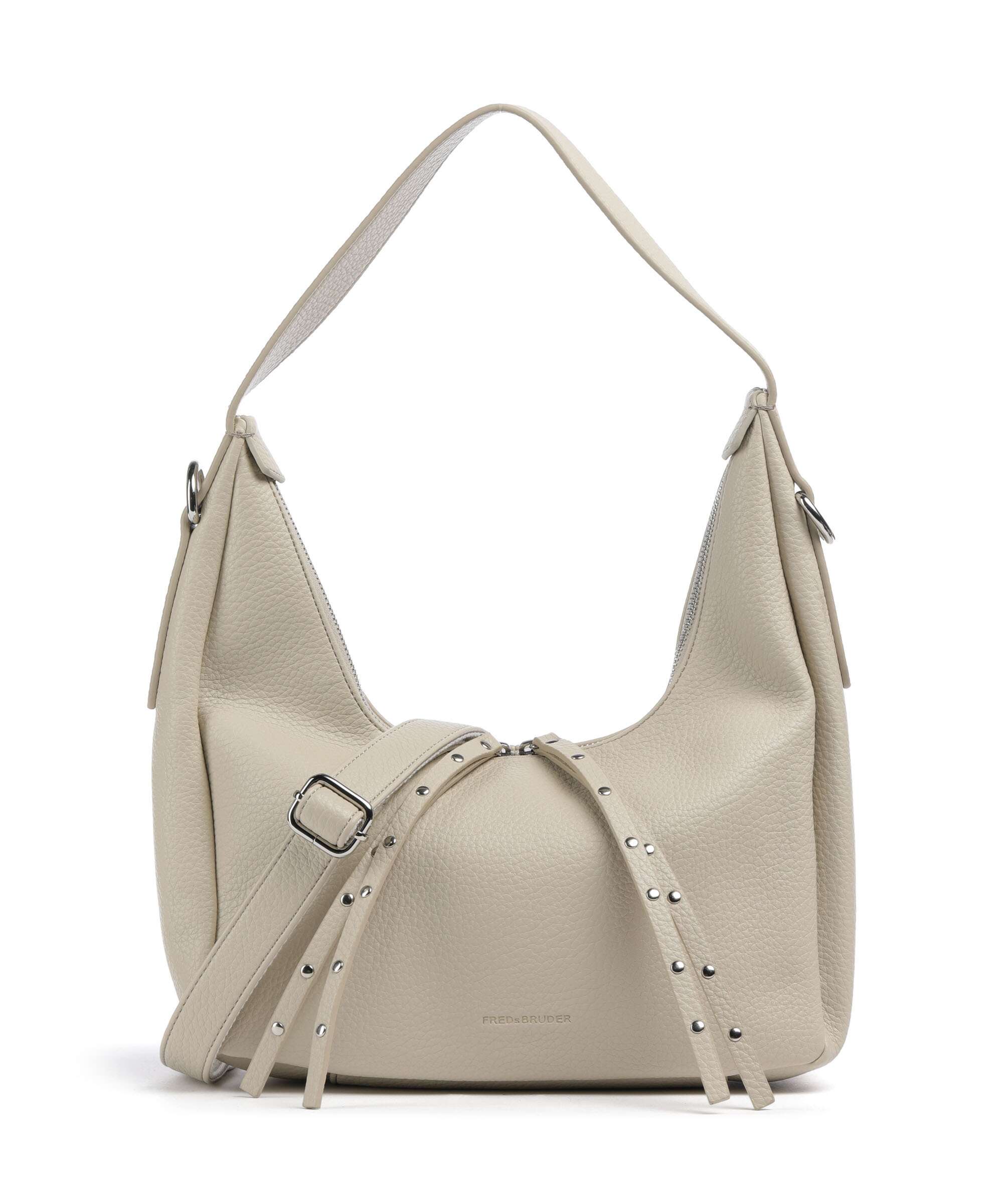FredsBruder Feel Wild Midi Hobo bag stone