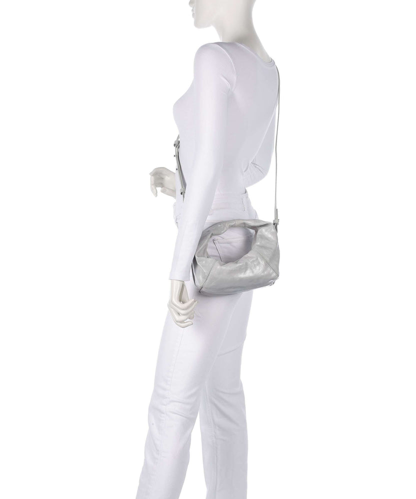 Les Visionnaires Greta Icon Crinkle Mini Handbag glacier grey