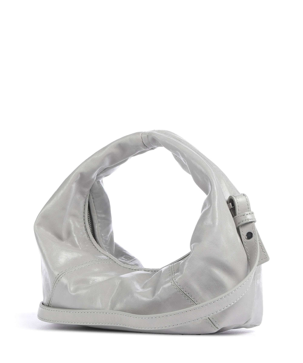 Les Visionnaires Greta Icon Crinkle Mini Handbag glacier grey