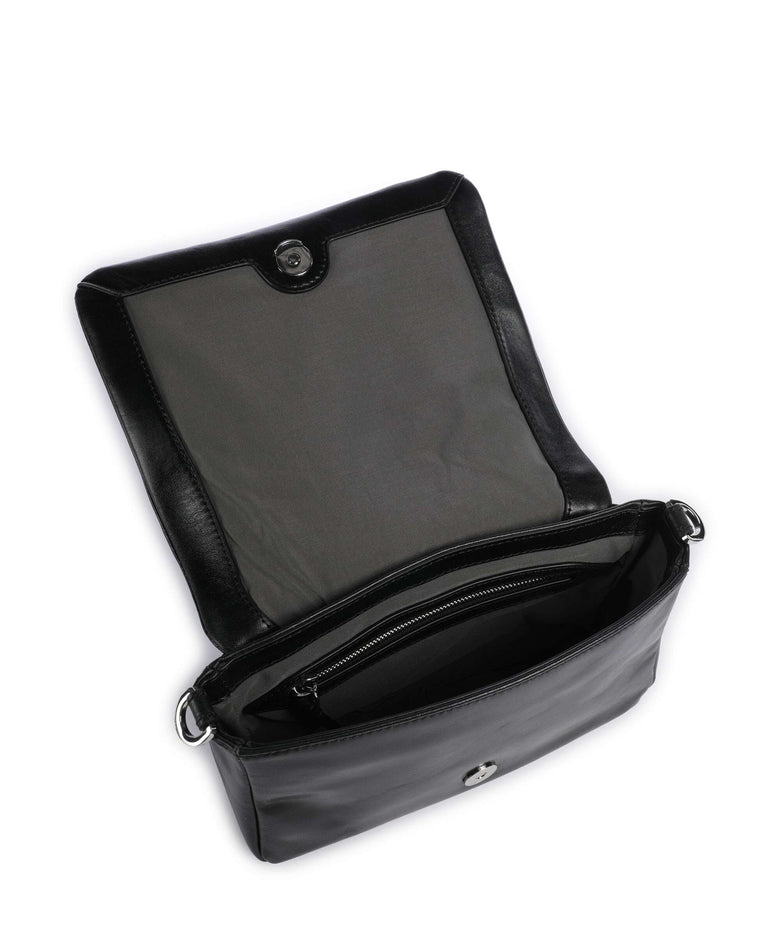 Les Visionnaires Mila Icon Crinkle Crossbody bag black