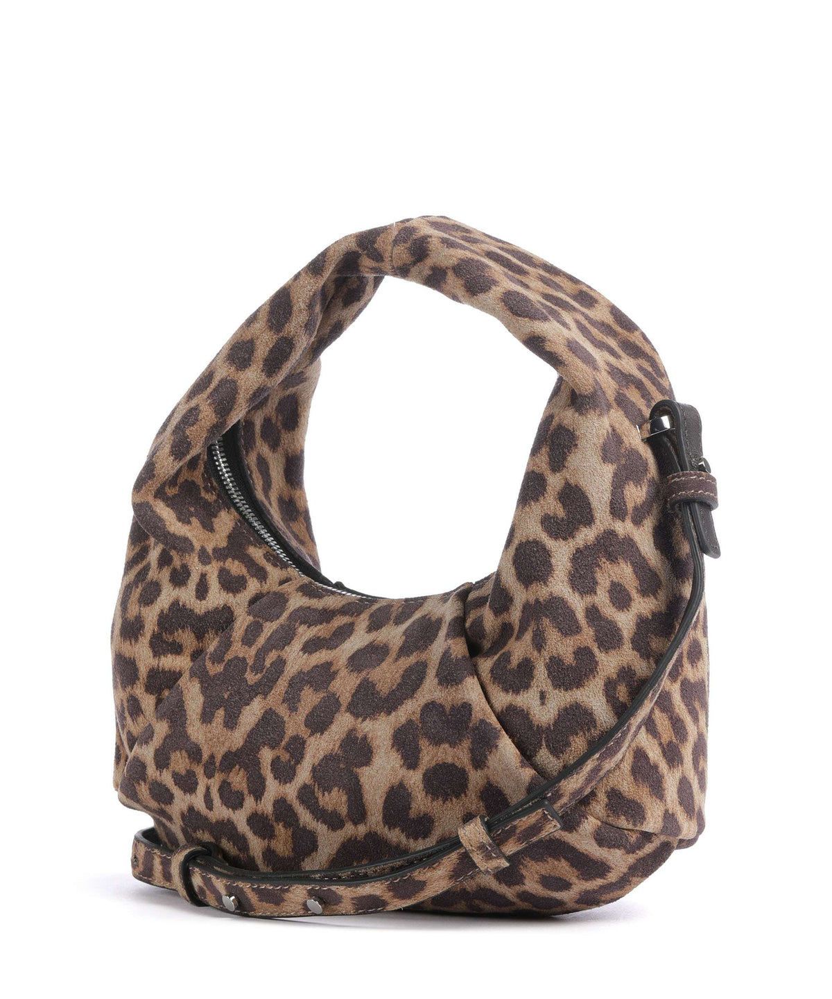 Les Visionnaires Greta Essential Cozy Mini Handbag leo print