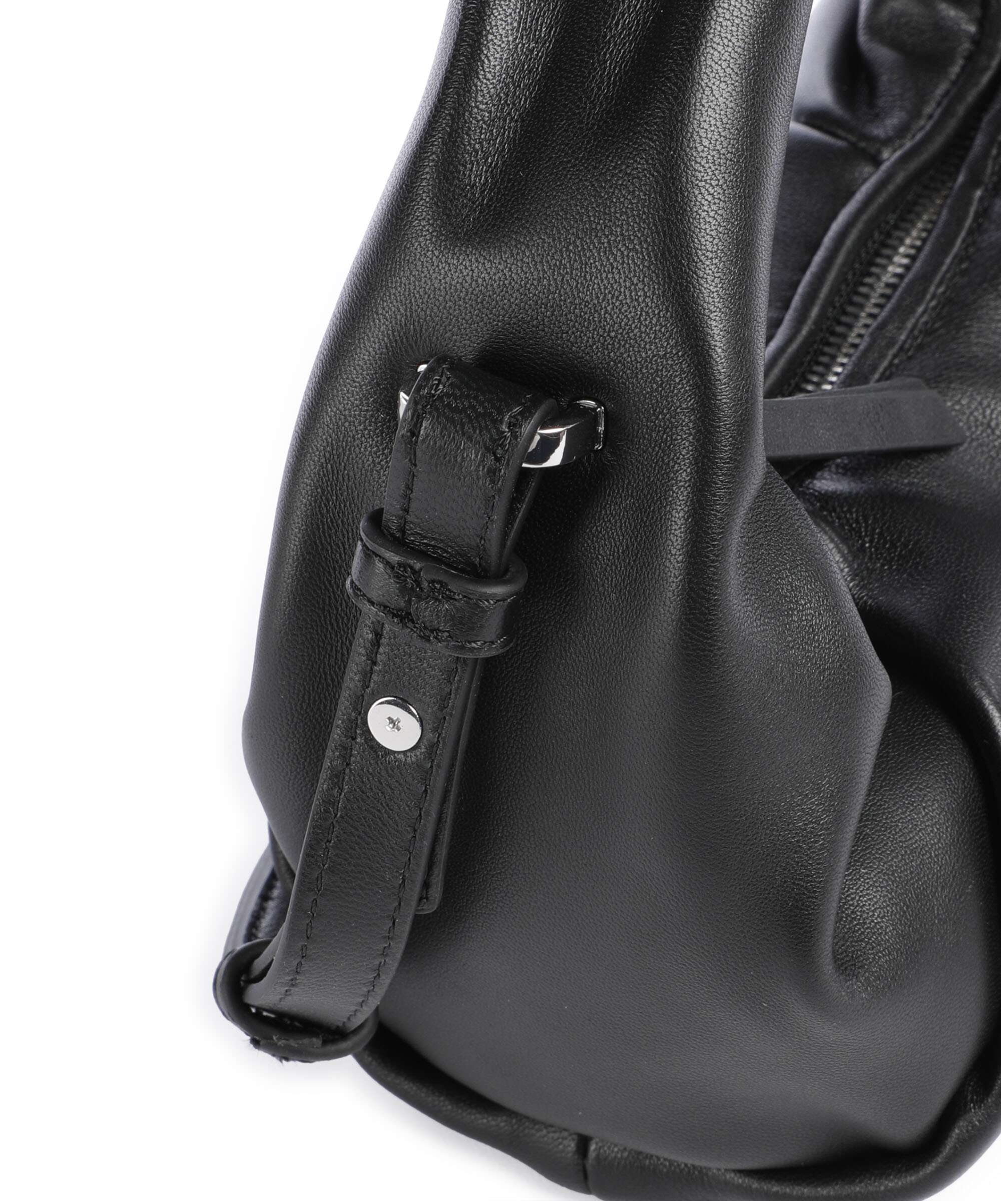 Les Visionnaires Greta Essential Silky Mini Crossbody bag black