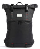 Doughnut Glossy Blocking Christopher Rolltop batoh black/red