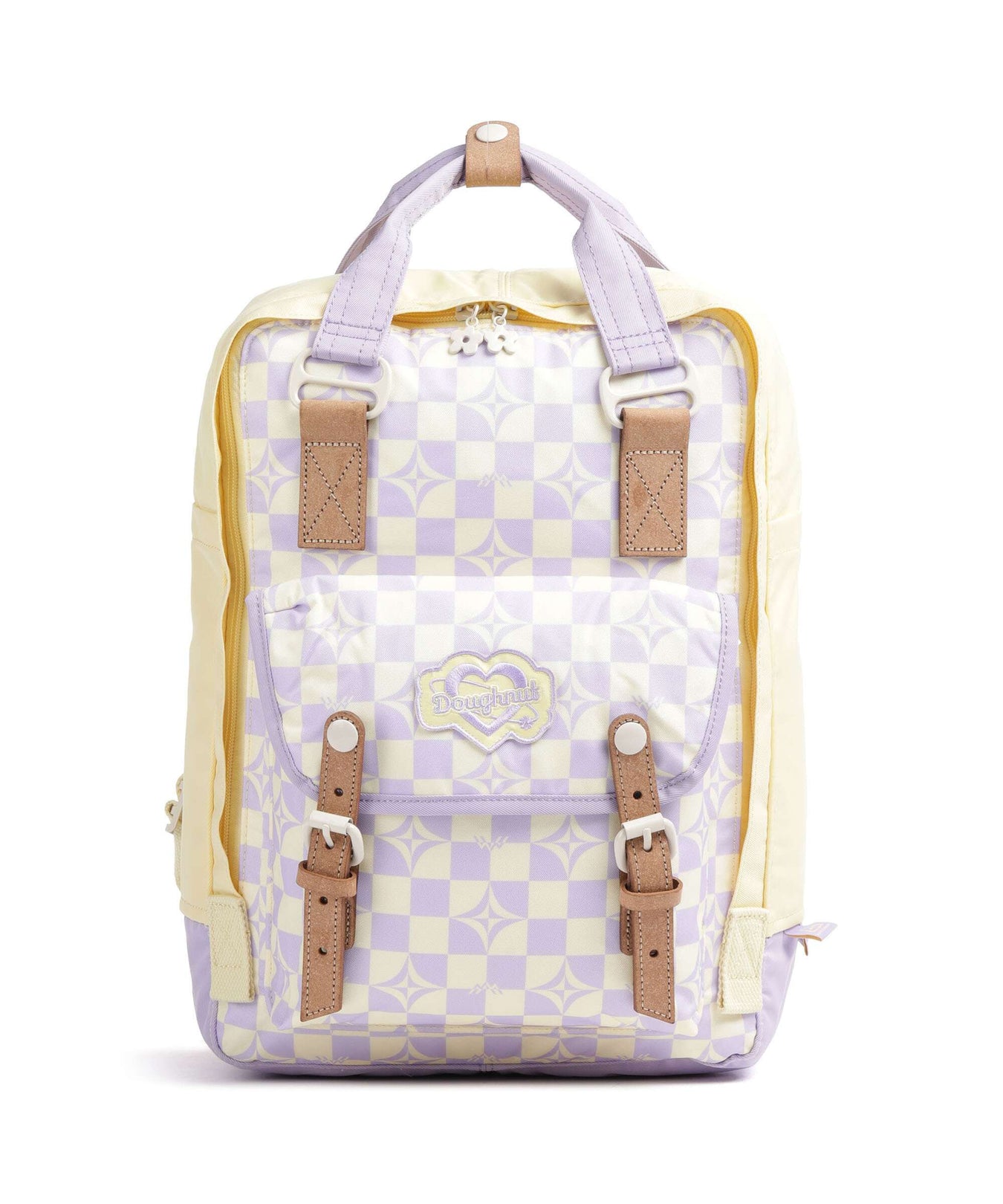 Doughnut Kaleido Macaroon Backpack buttery checked