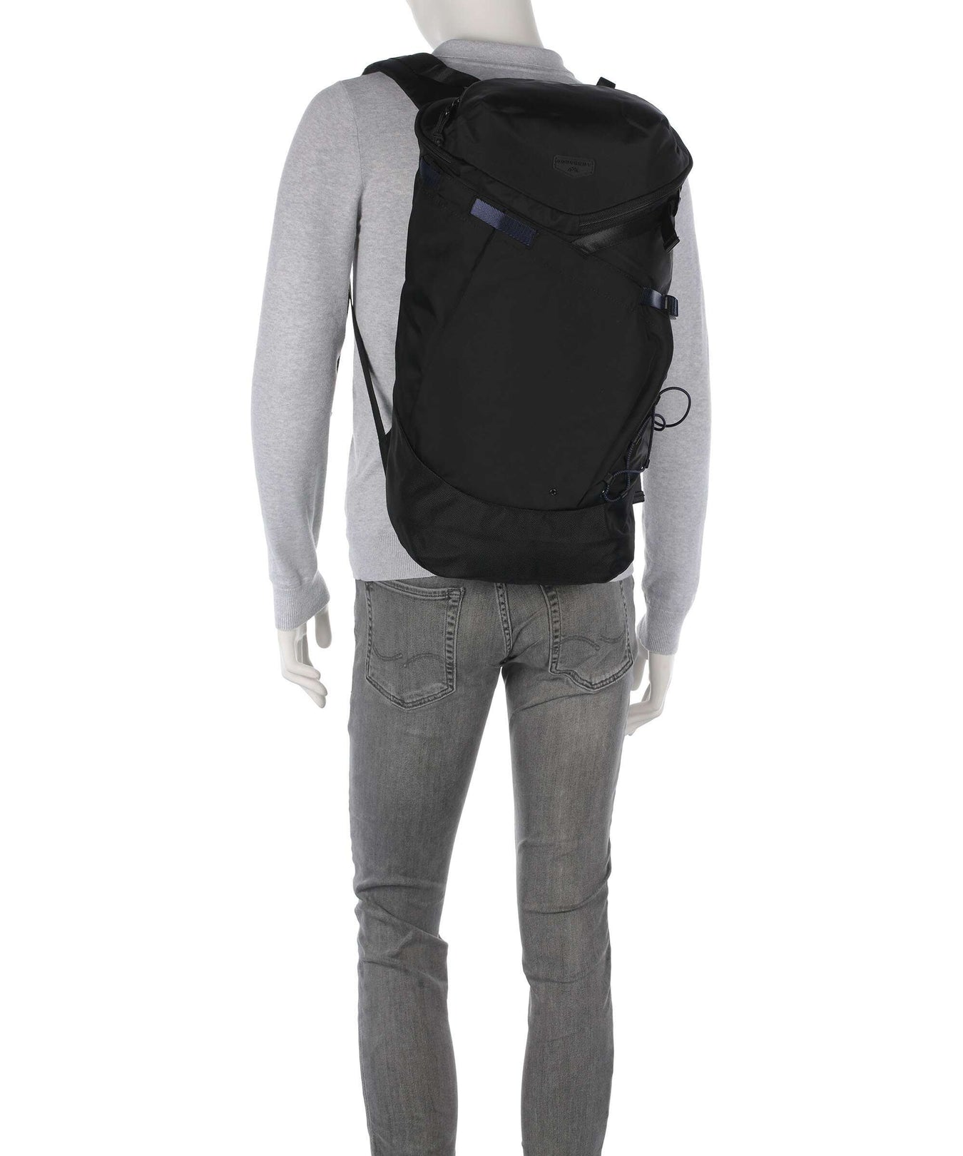 Doughnut Black Dynamic Large Backpack black