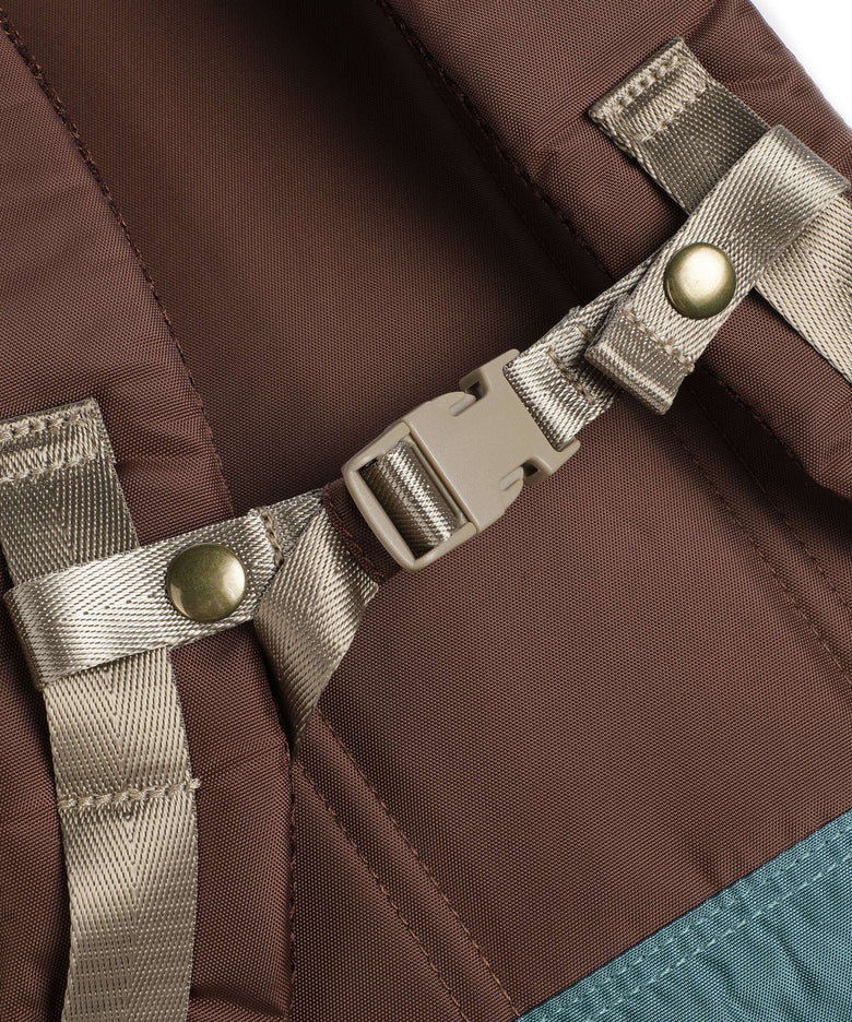 Doughnut Jungle Christopher Small Rolltop backpack brown