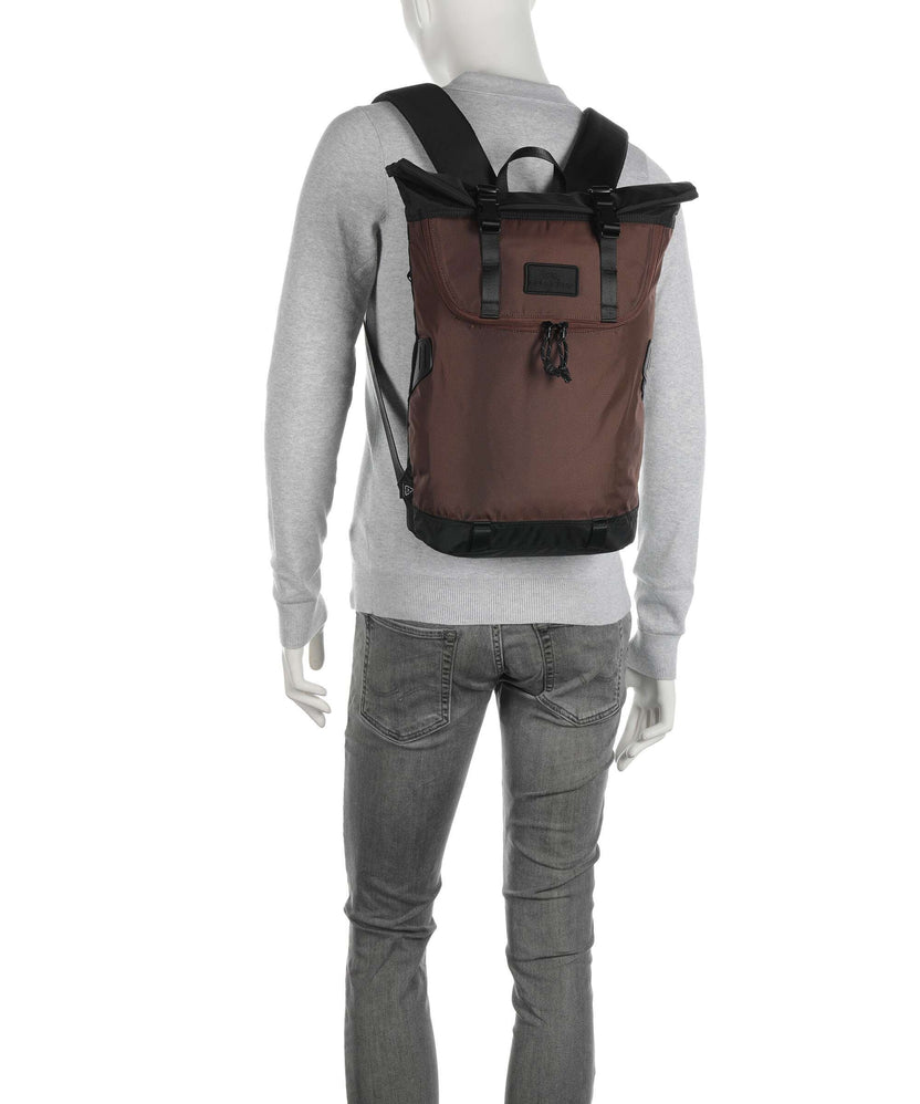 Doughnut Go Wild Christopher Small Rolltop backpack grey/brown