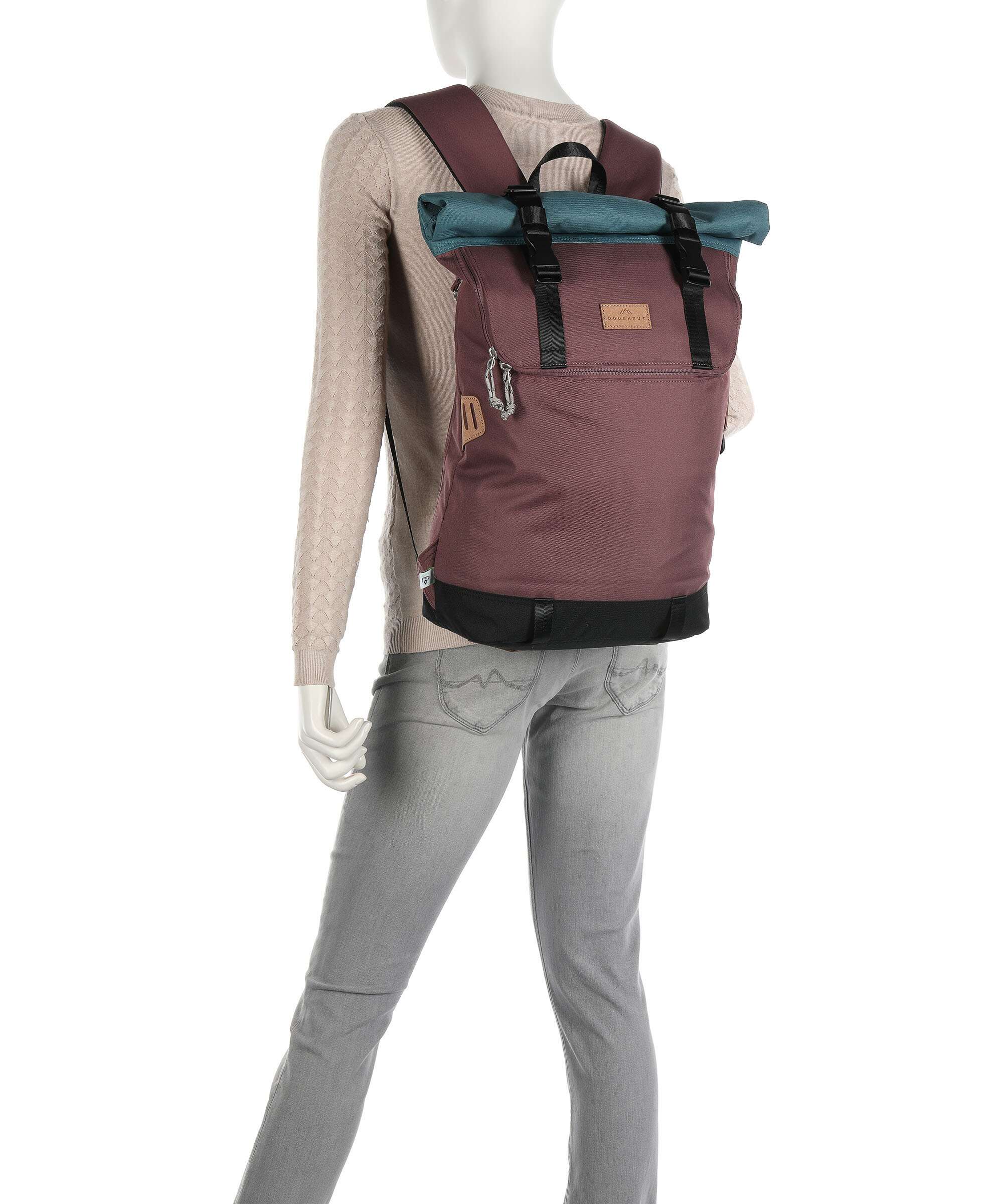 Doughnut Reborn Christopher Rolltop backpack army