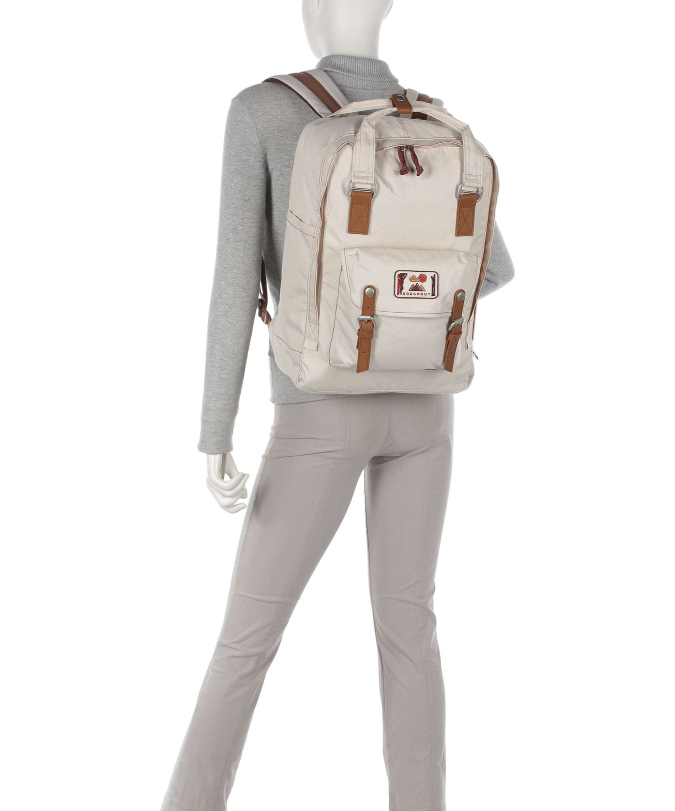 Doughnut Dreamwalker Macaroon Large Backpack grey