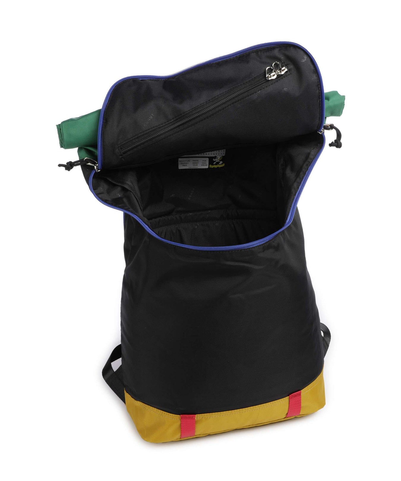 Doughnut Street Cruise Christopher Rolltop backpack black