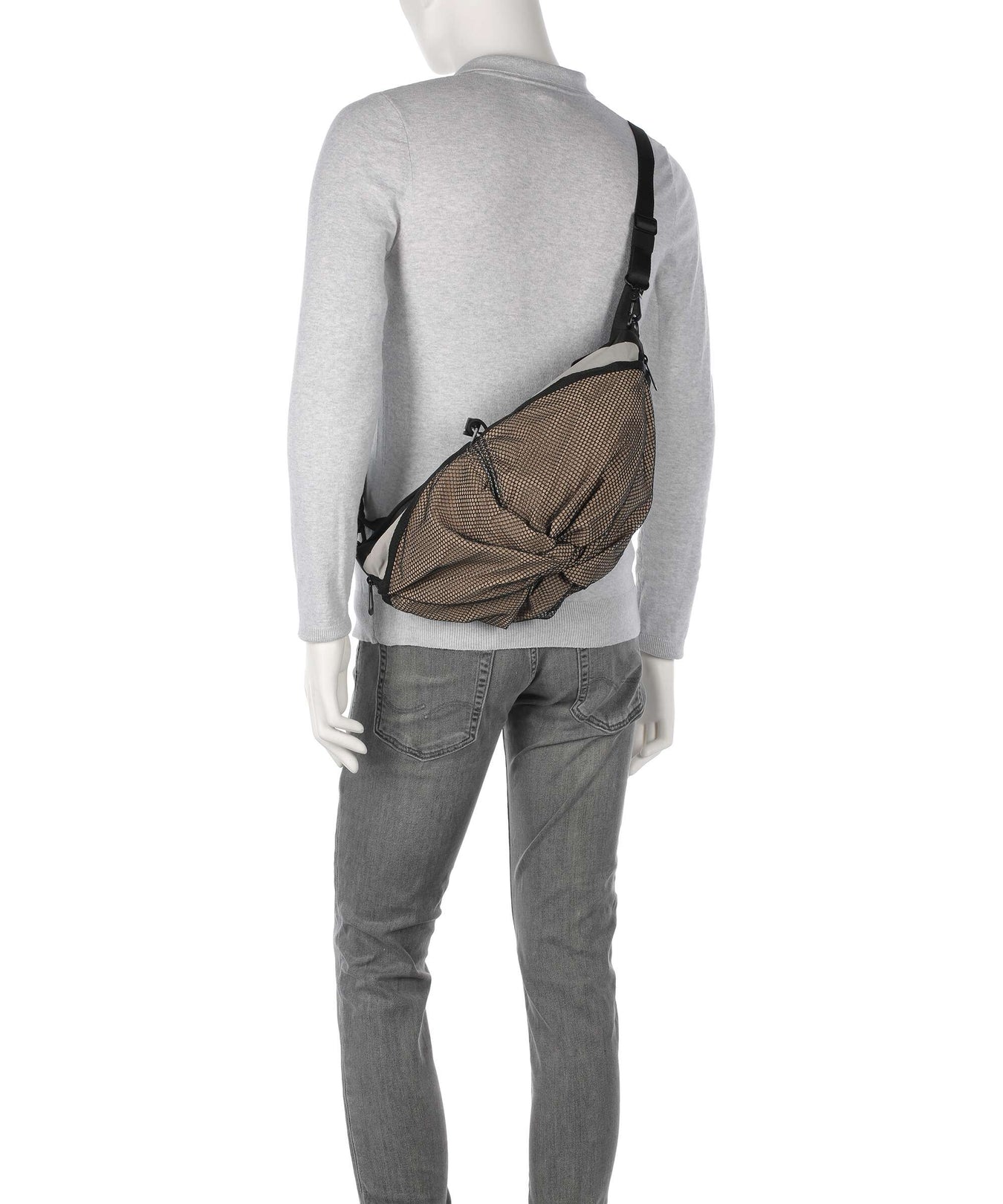 Côte&Ciel Orne Crossbody bag light grey/sand