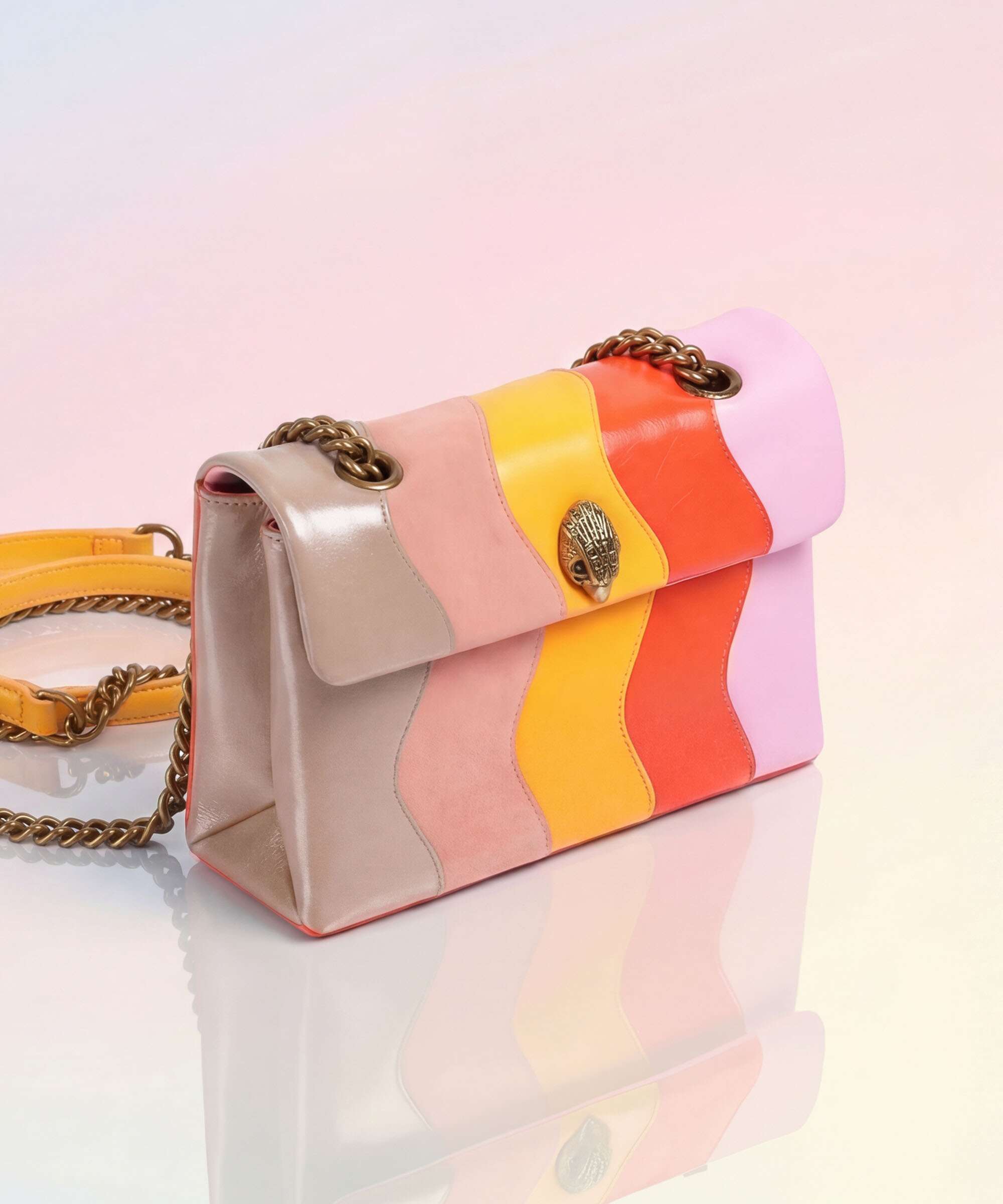 Kurt Geiger Kensington Shoulder bag pink combination