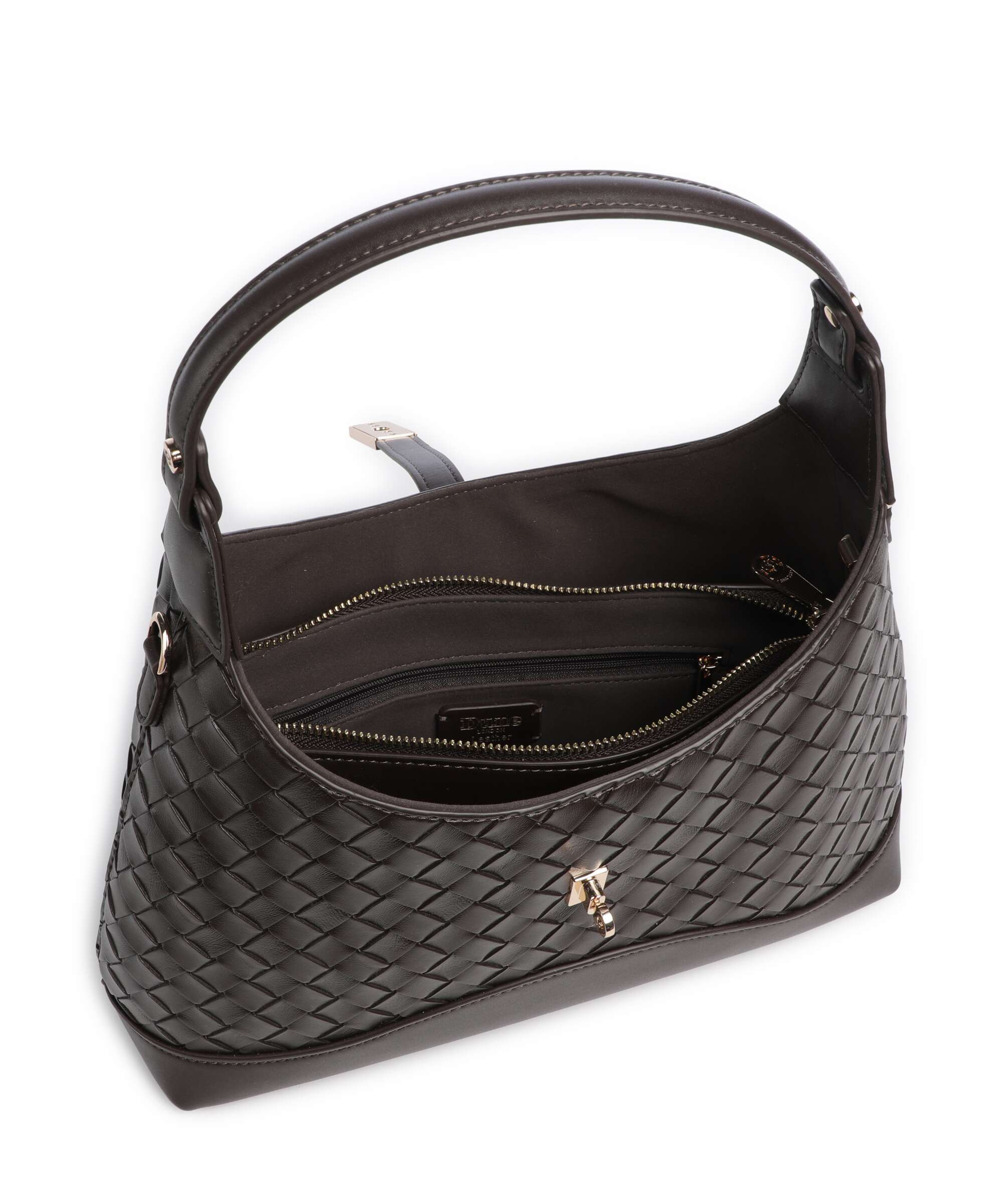 Dune London Dorset Shoulder bag dark brown
