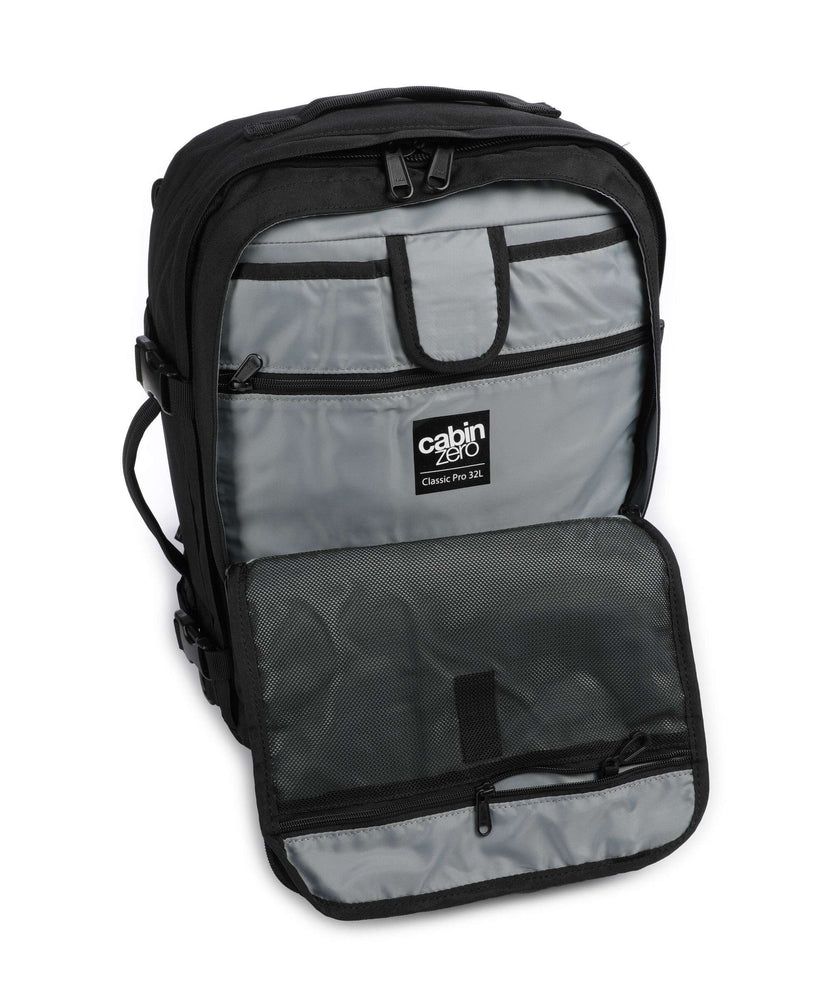 Cabin Zero Classic Pro 32 Plus Travel backpack absolute black