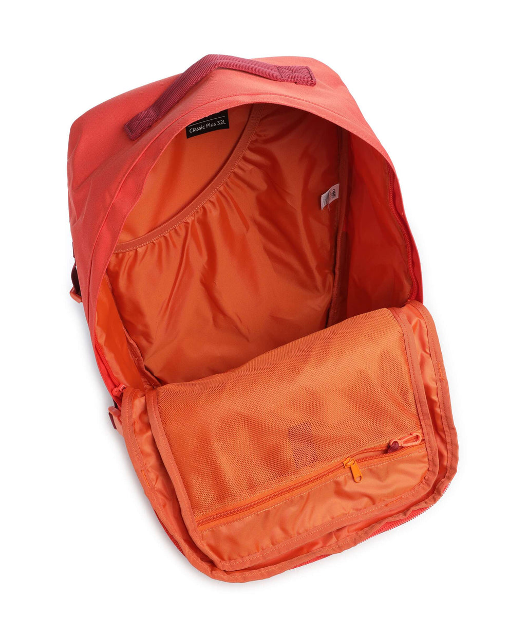 Cabin Zero Classic Plus 32 Travel backpack tomato festival