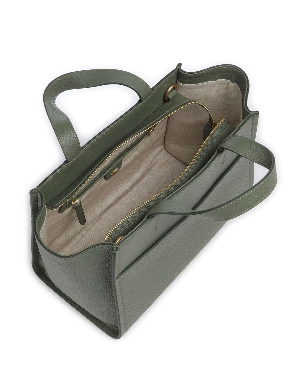 Radley London Oak Street Handbag dark olive