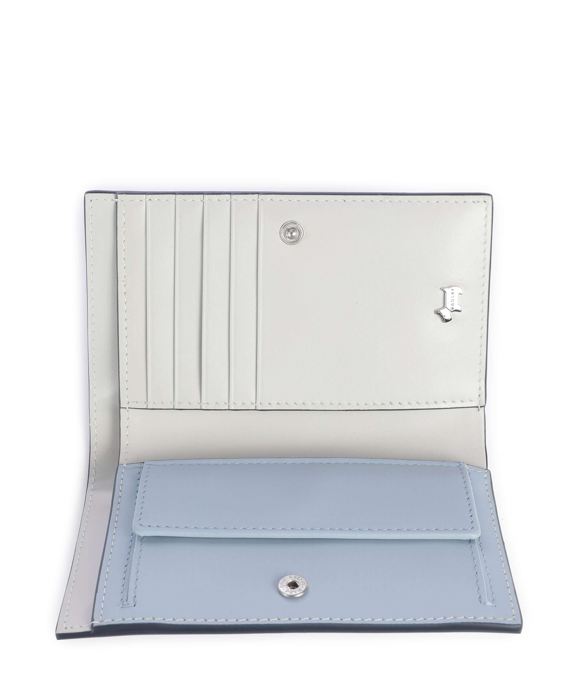 Radley London Heritage Border Wallet smoke blue