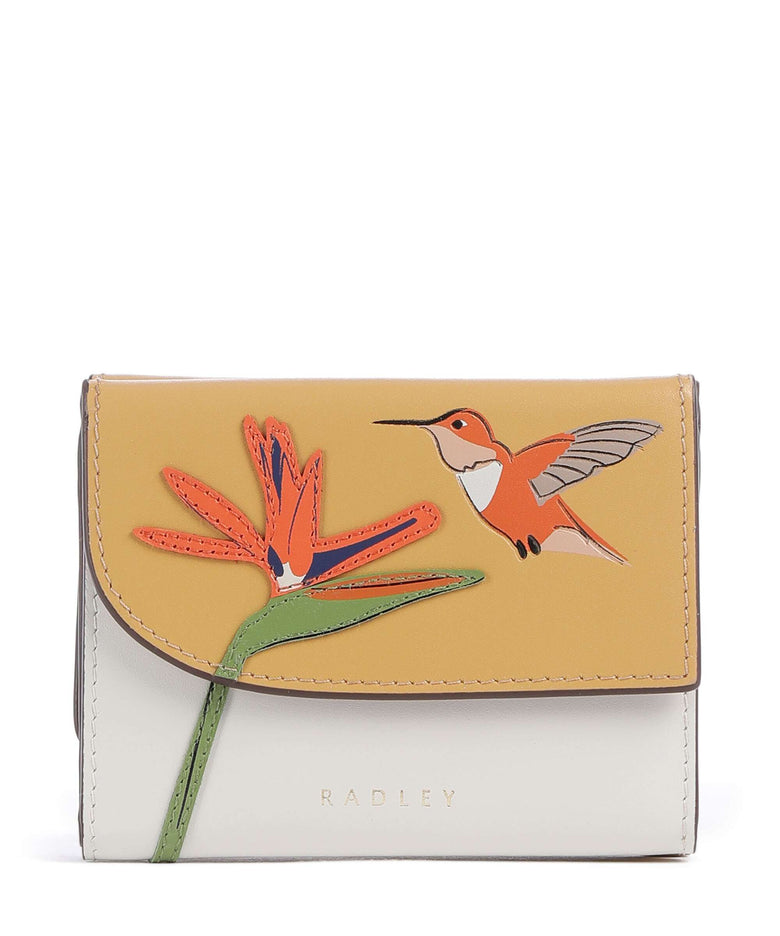 Radley London Bird of Paradise Wallet chalk